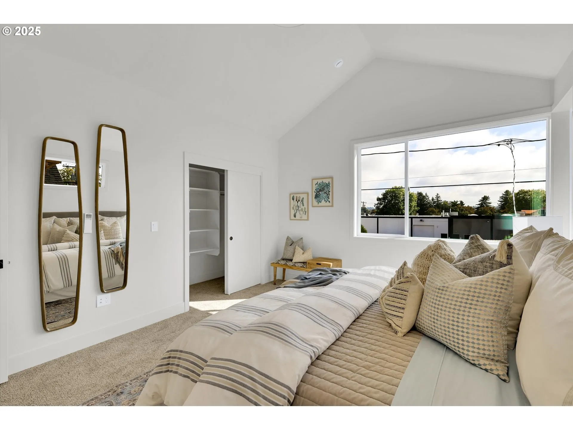Bedroom-Vaulted Ceilings
