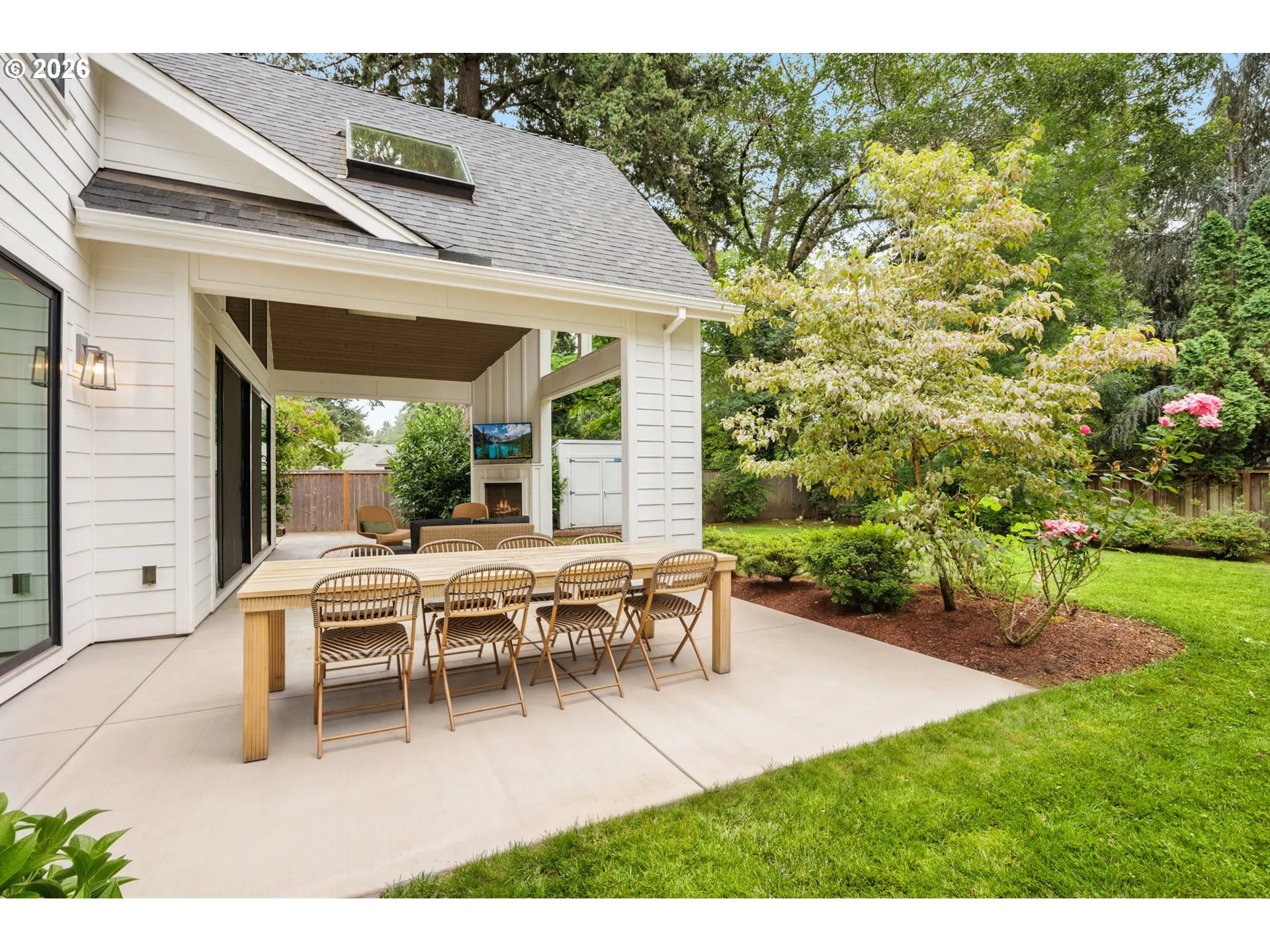 Backyard-View From