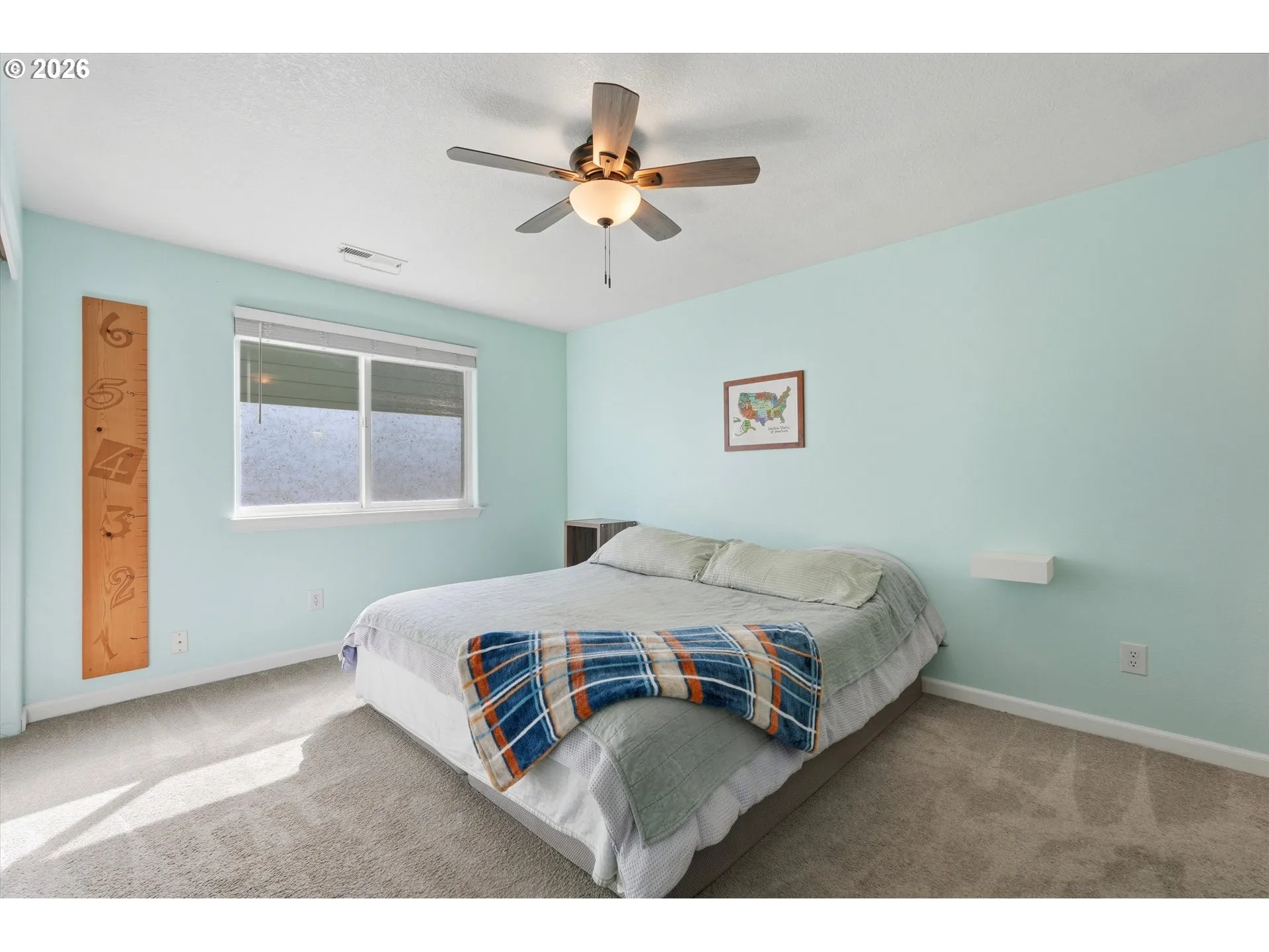 Bedroom, Primary-Ceiling Fan