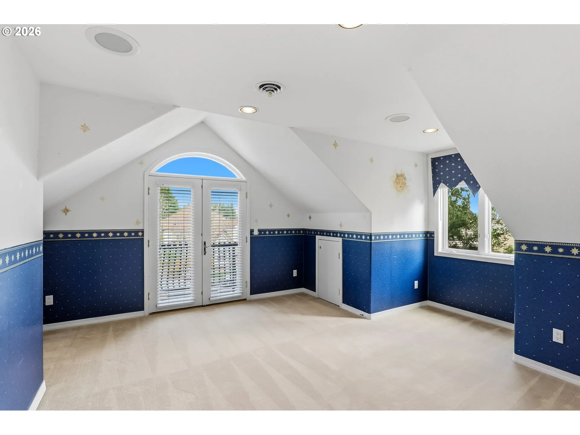 Bonus Room-Vaulted Ceilings