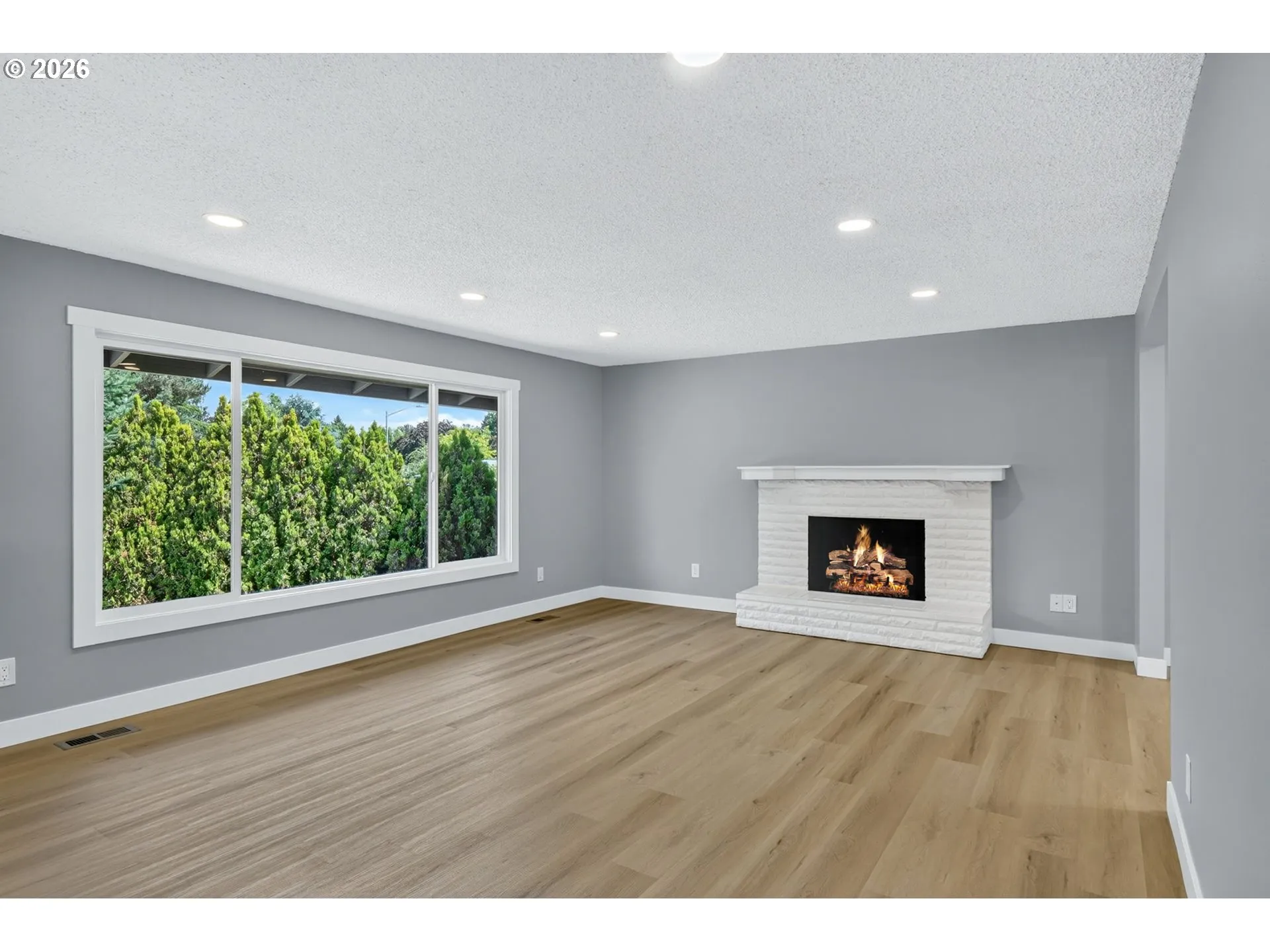 Living Room-Fireplace