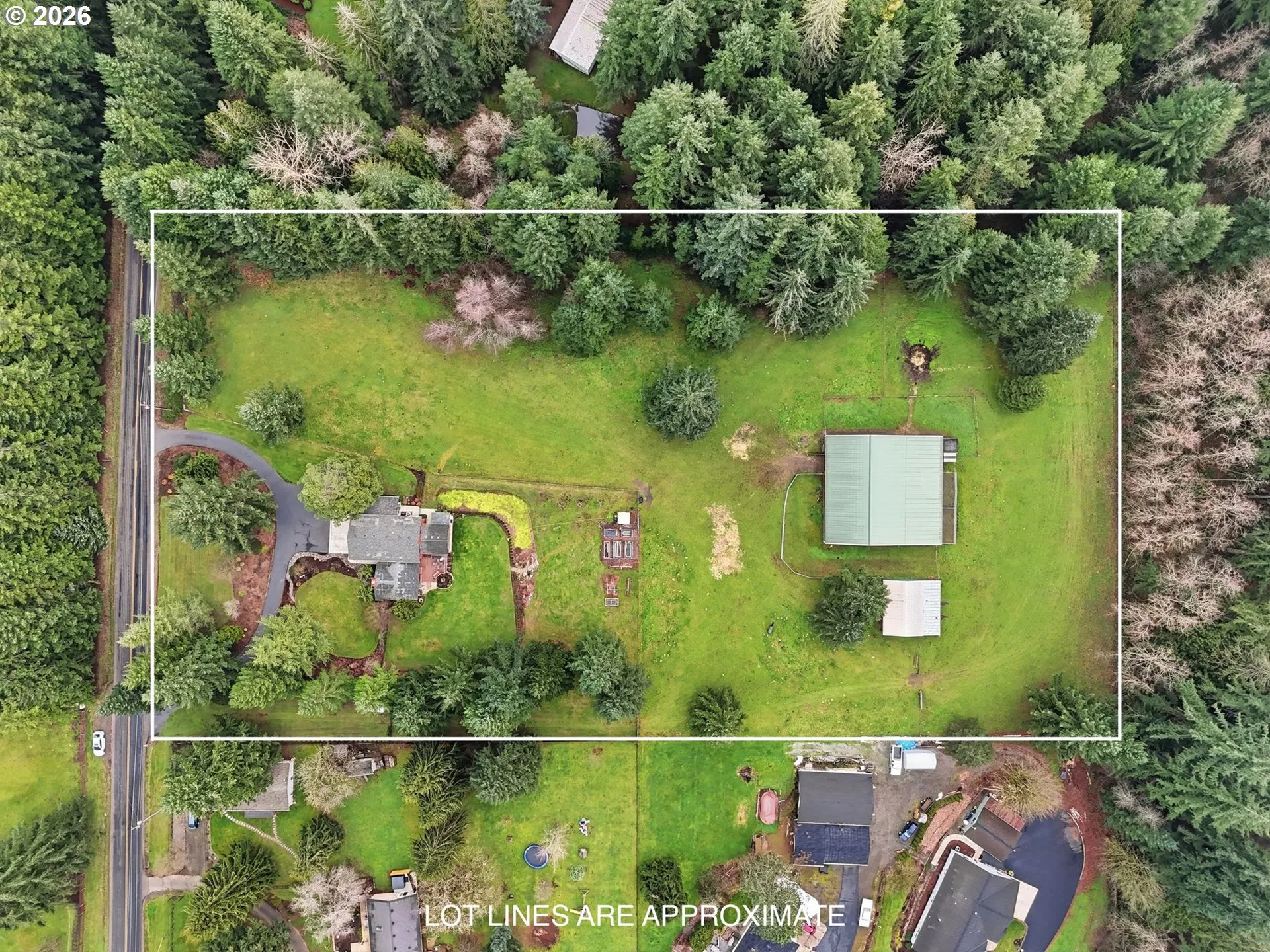 Approximate Property Lines