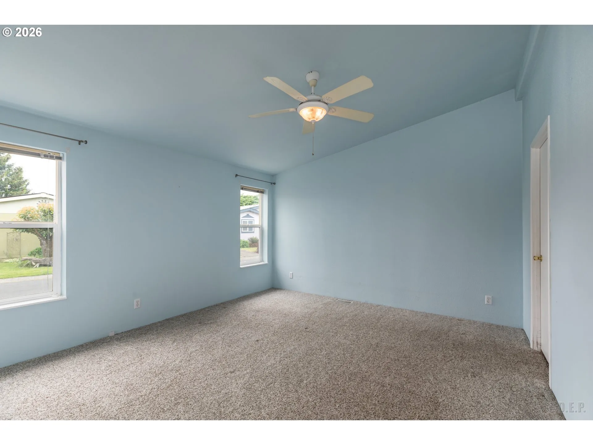 Bedroom, Primary-Ceiling Fan