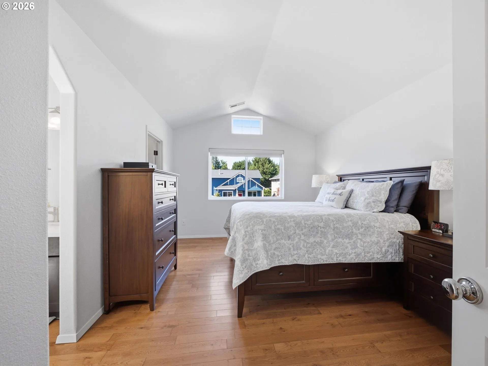Primary Bedroom-Vaulted Ceilings