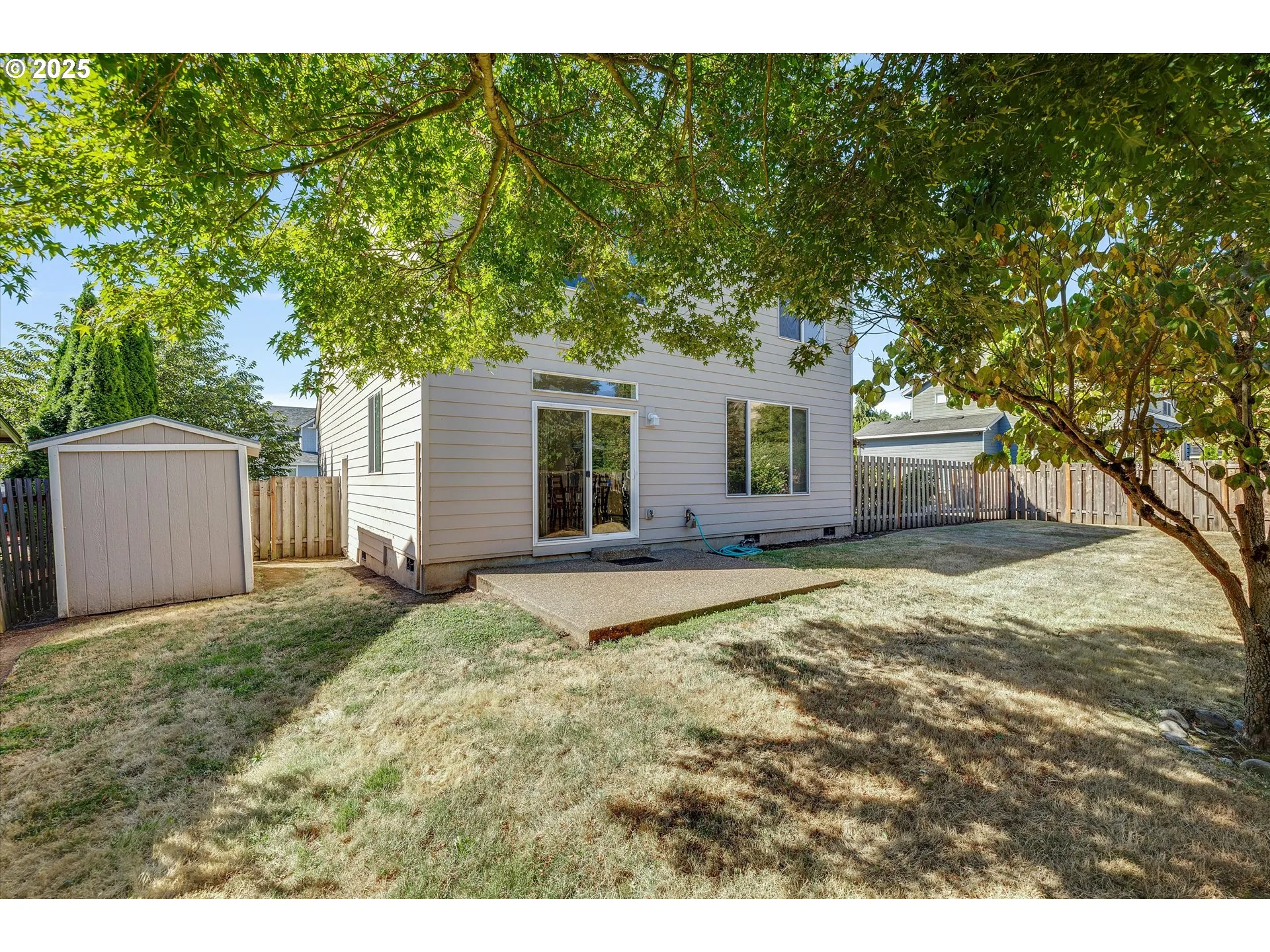 Backyard-View From