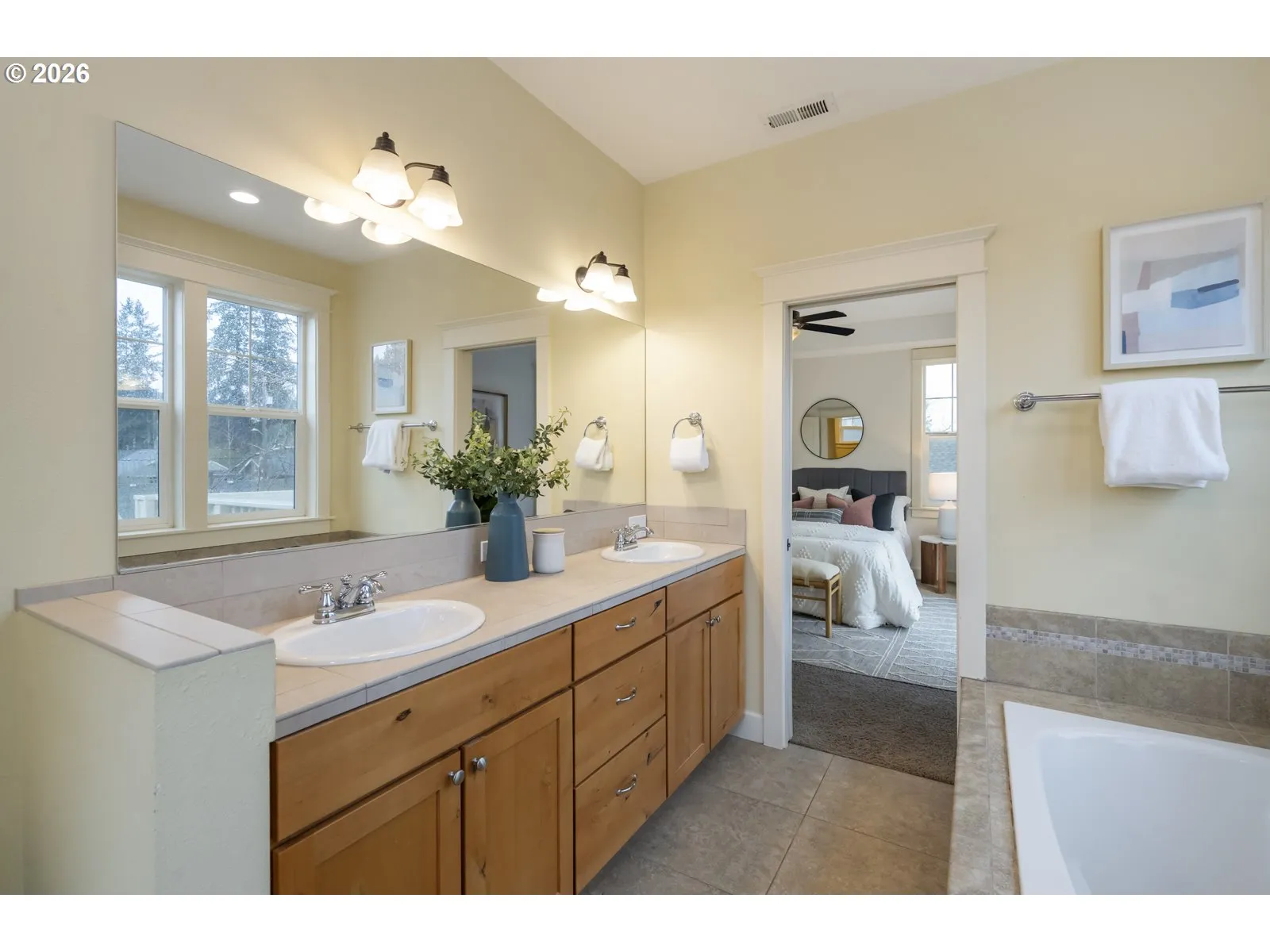 Bathroom-Double Sinks