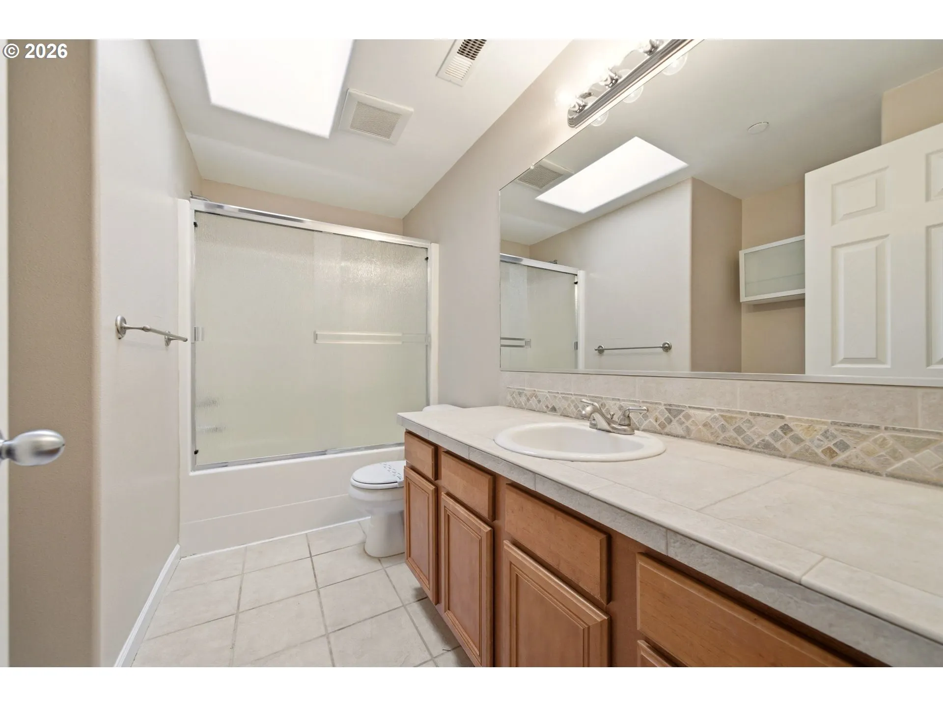 Attached Bathroom #2-Skylight