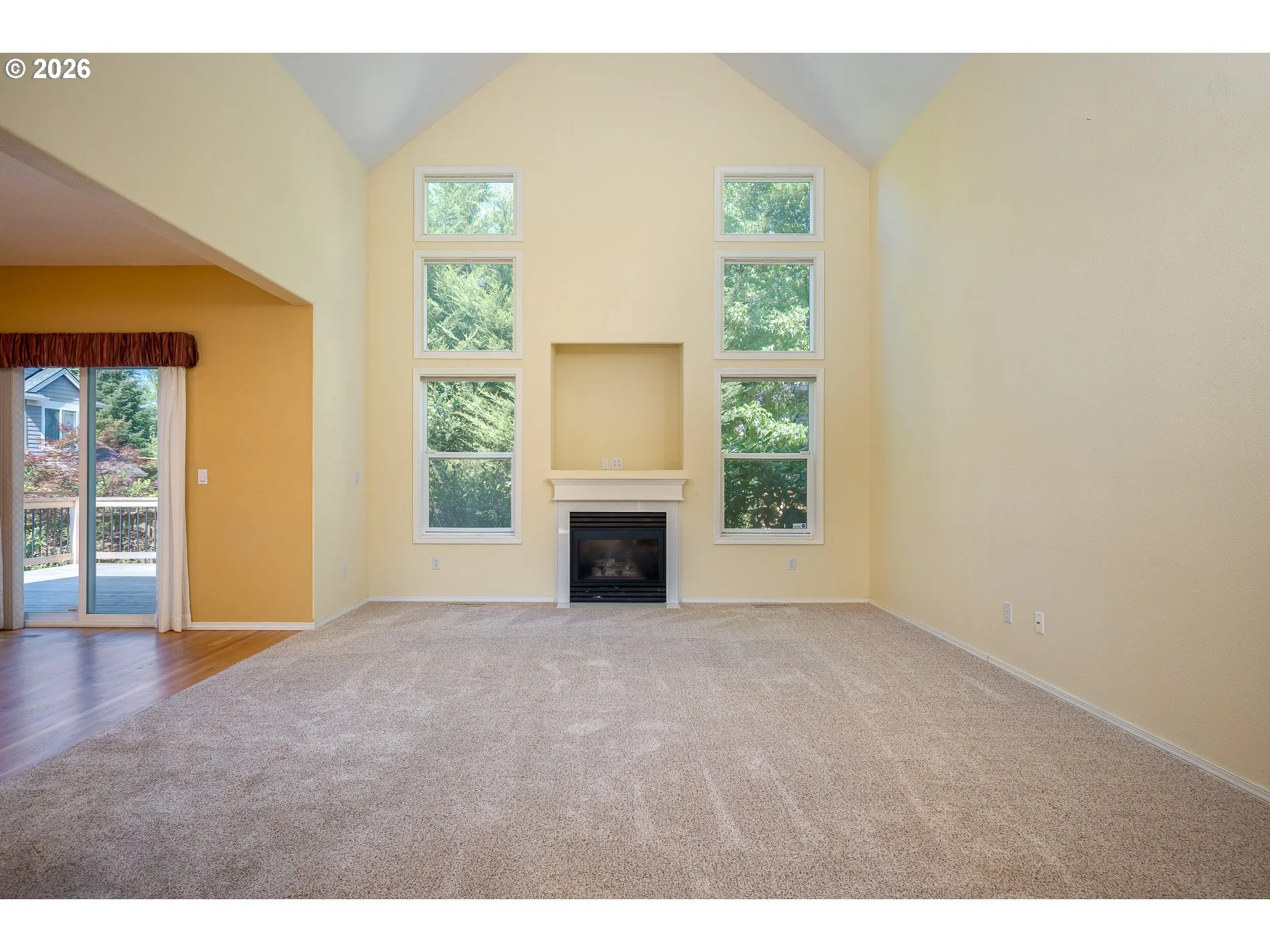 Living Room-Vaulted Ceilings