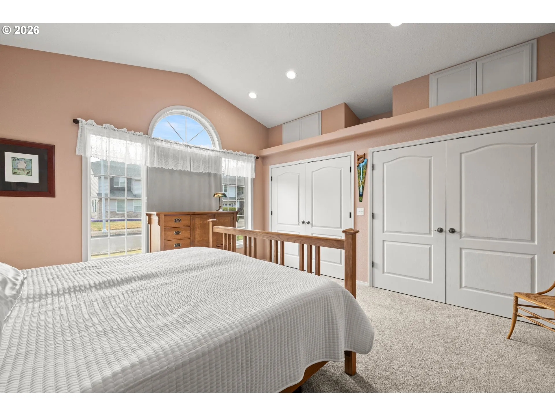 Primary Bedroom-Vaulted Ceilings