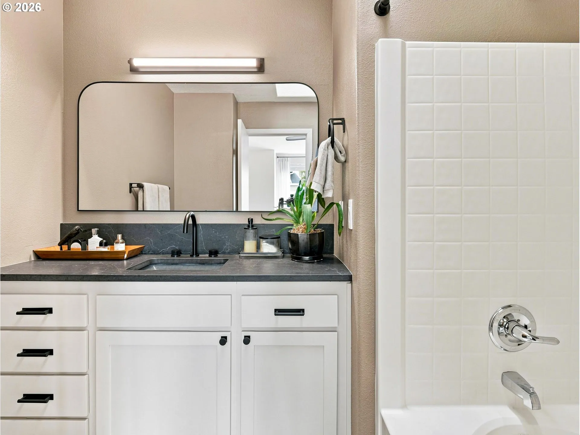 Primary Bedroom-Attached Bathroom