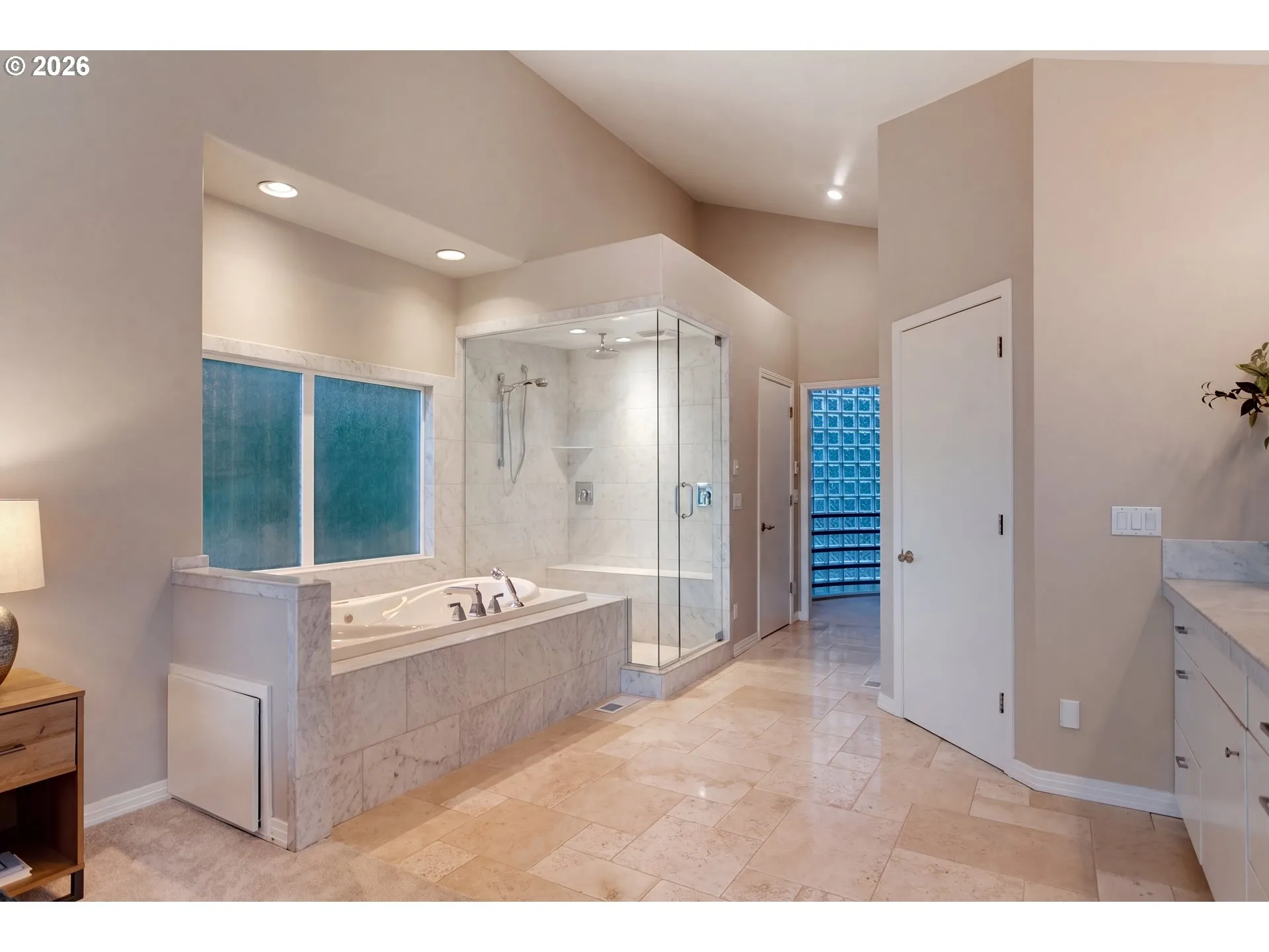 Primary Bedroom-Attached Bathroom