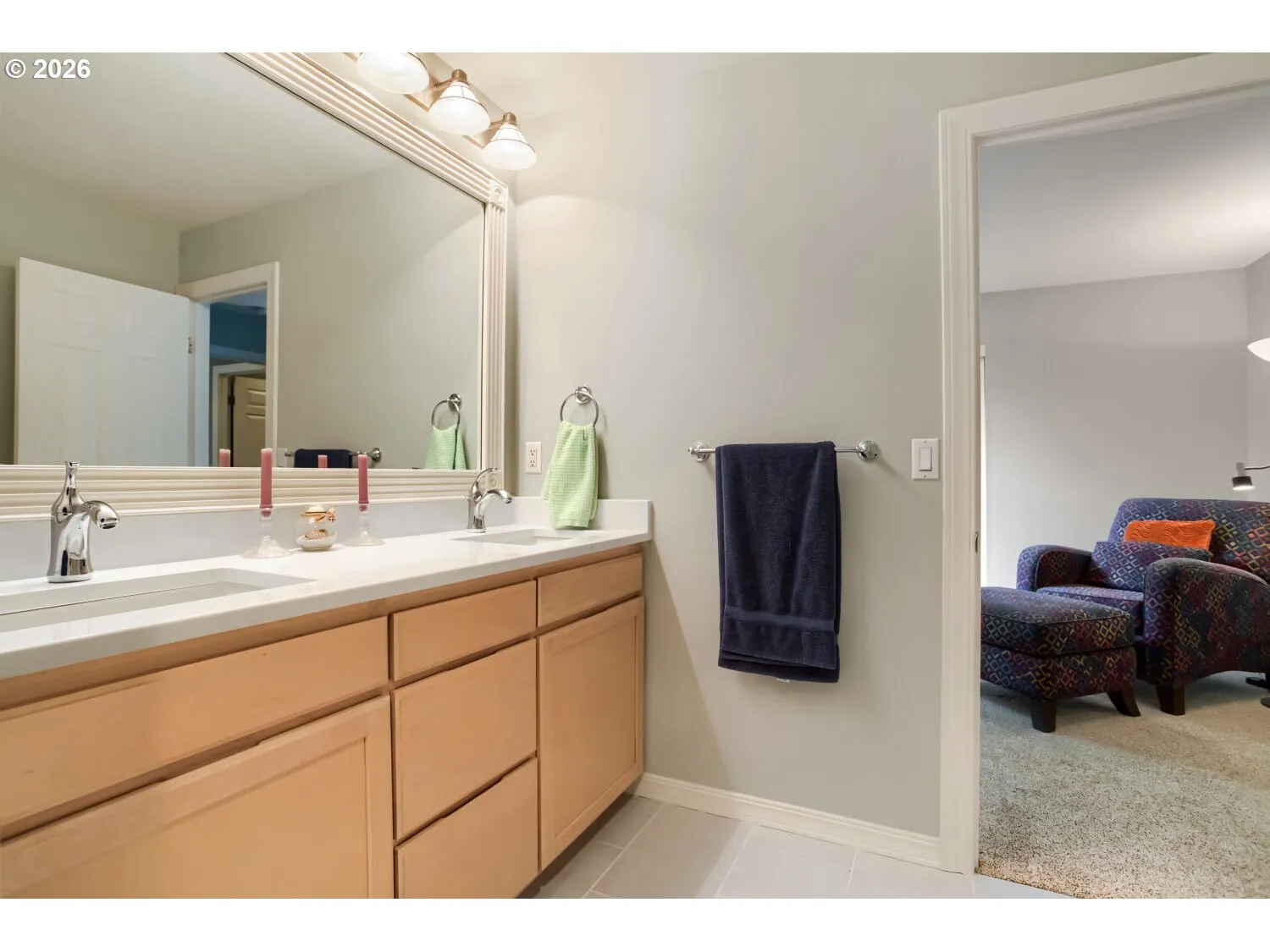 Attached Bathroom #2-Double Sinks