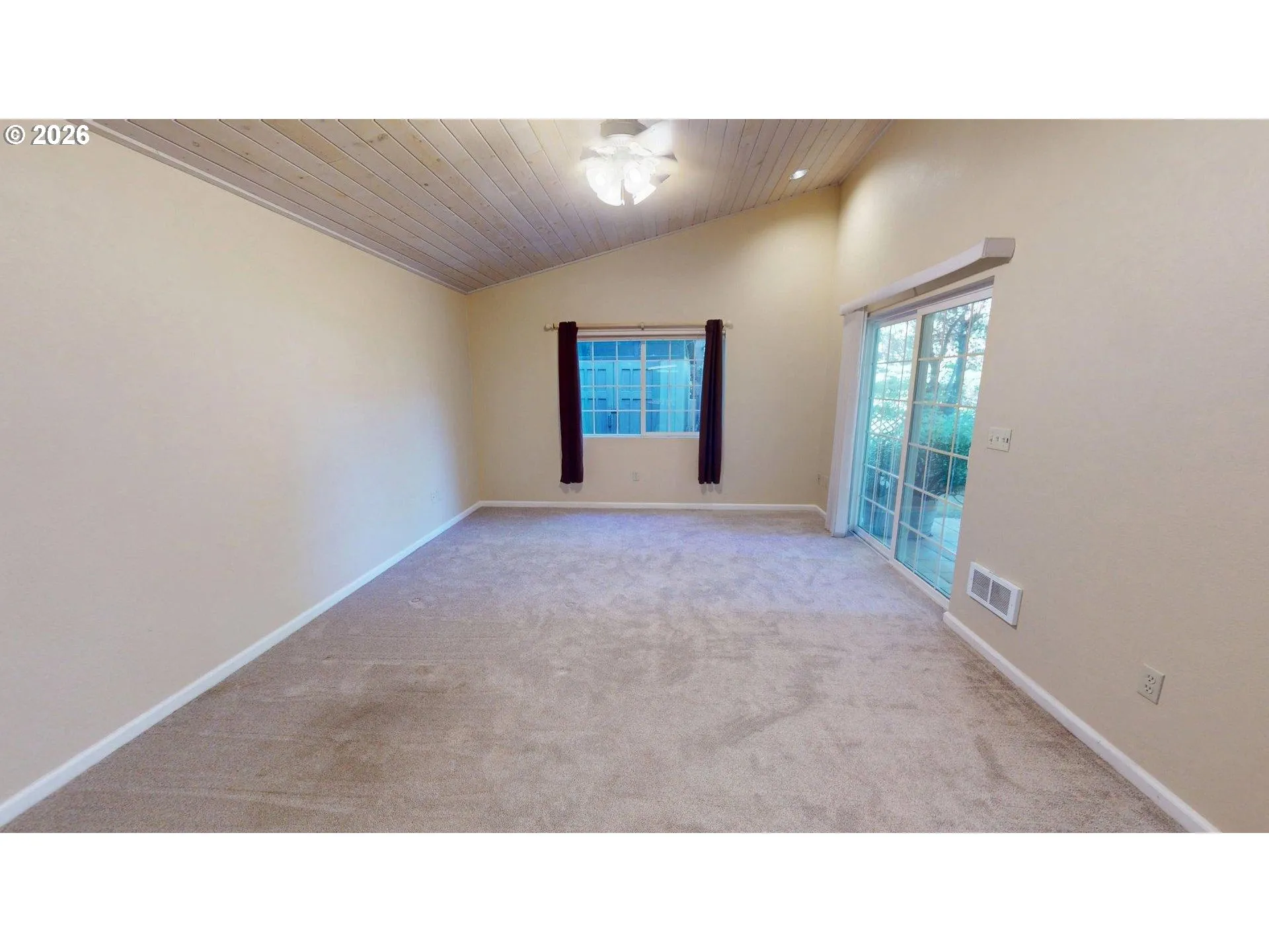 Owner's Suite Bedroom-Vaulted Ceilings