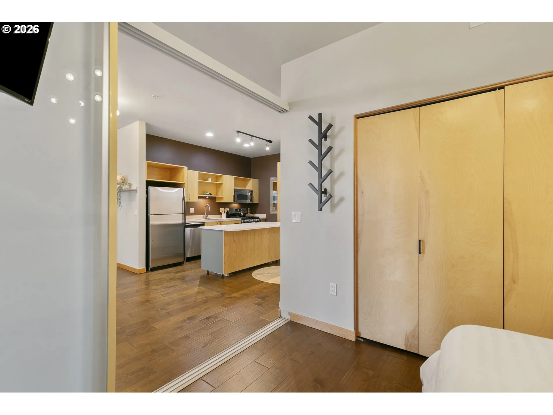 Bedroom, Owner's Suite-View From
