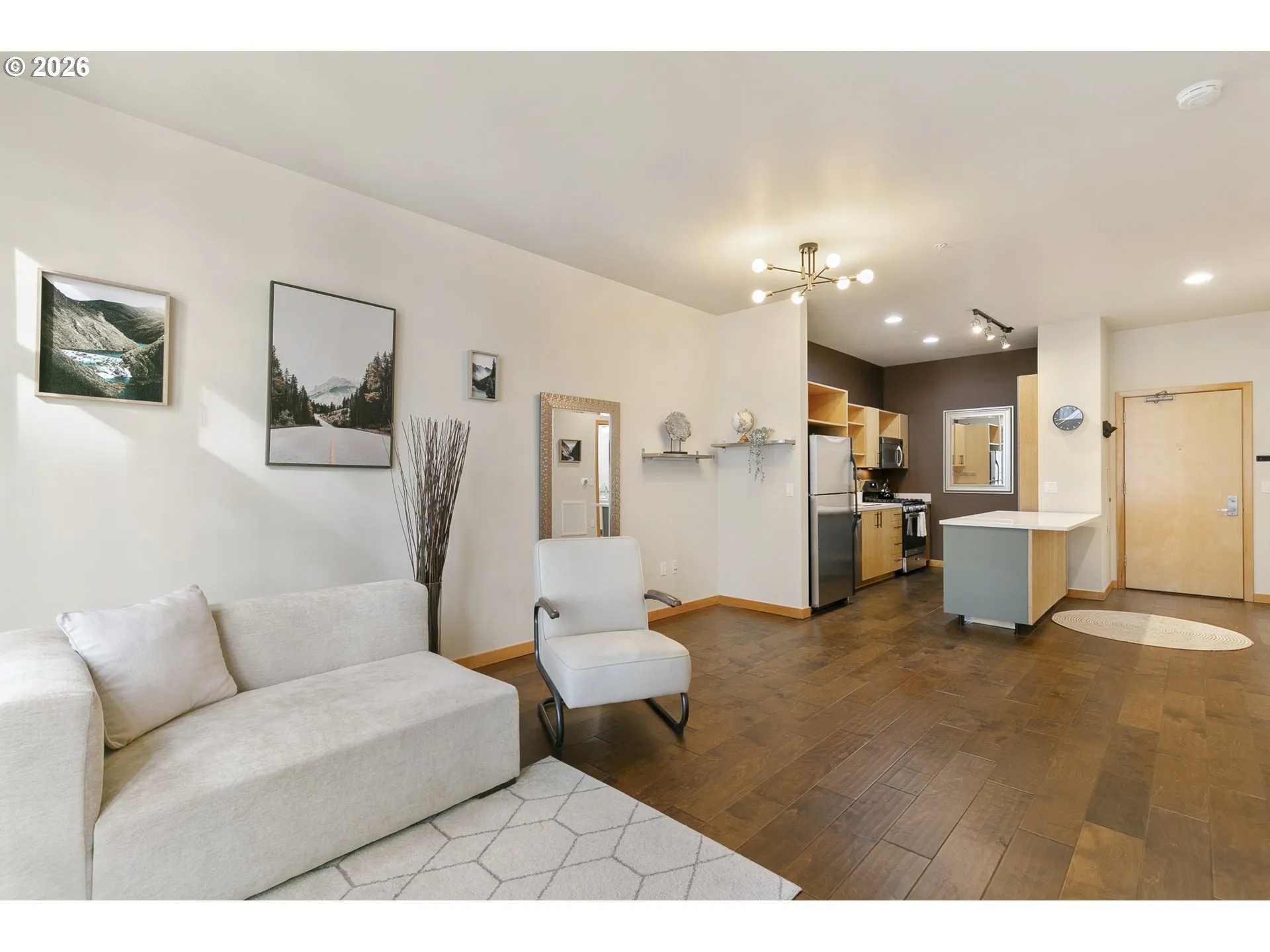 Living Room-View From