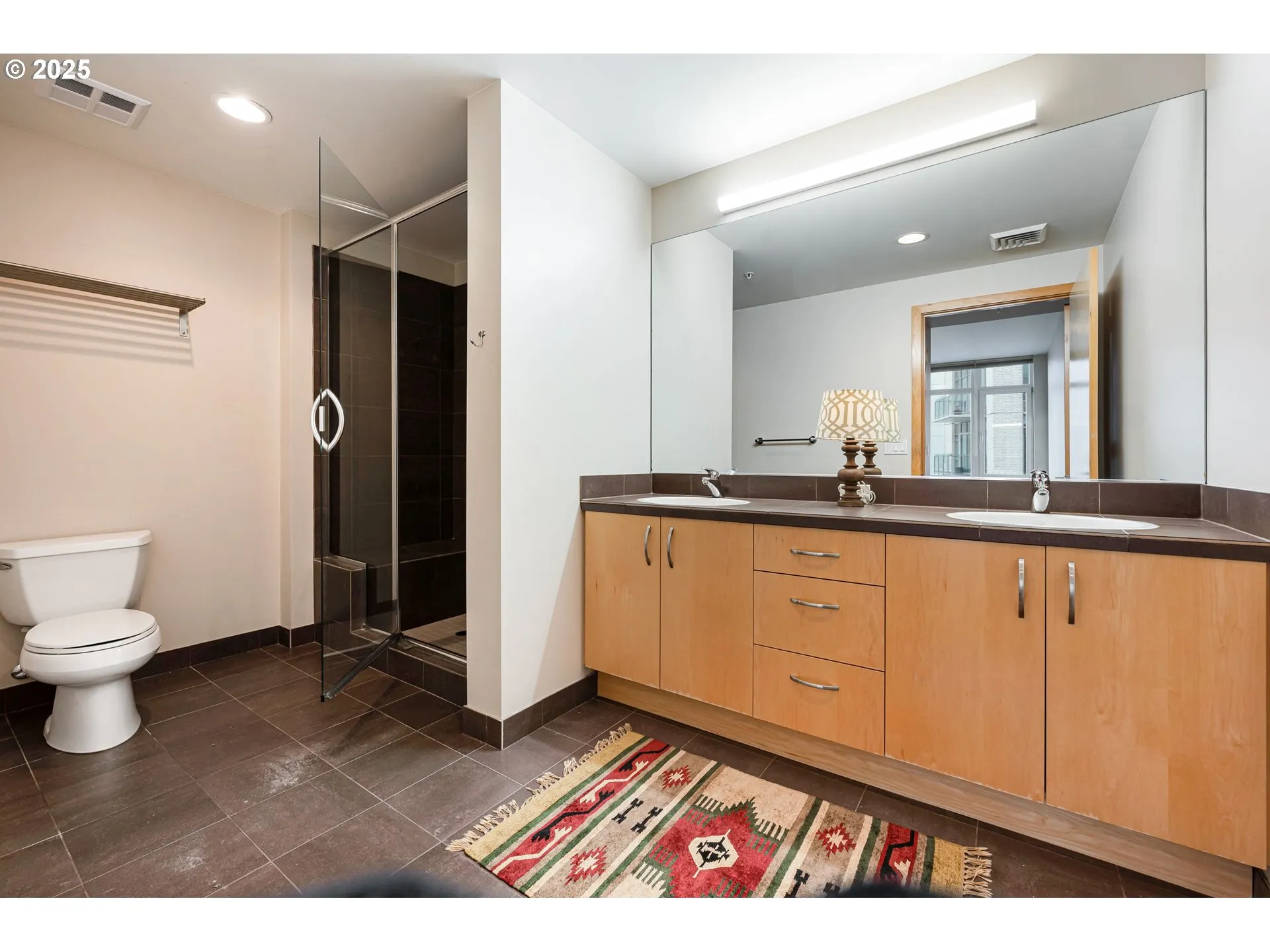 Bathroom, Attached-Double Sinks