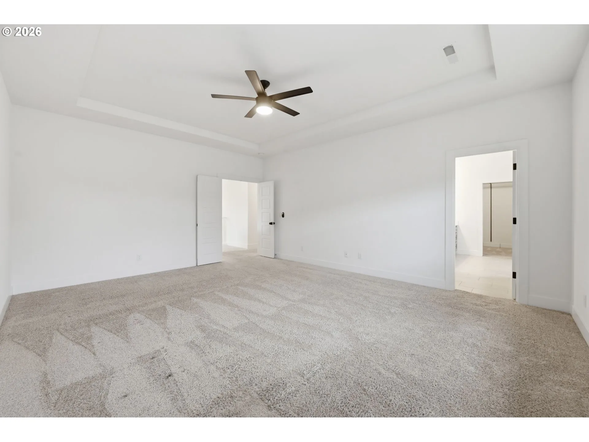 Bedroom, Primary-Ceiling Fan