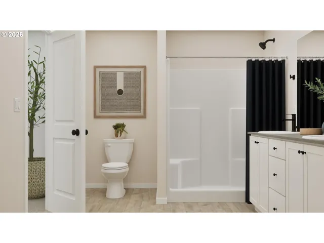 Primary Bedroom-Attached Bathroom