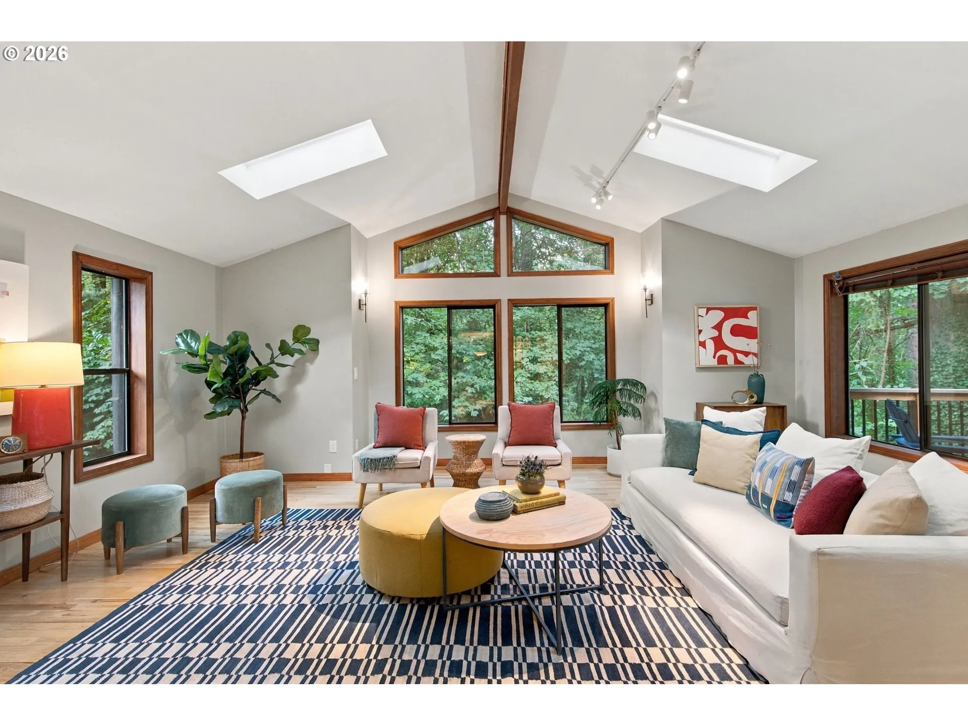 Living Room-Skylight