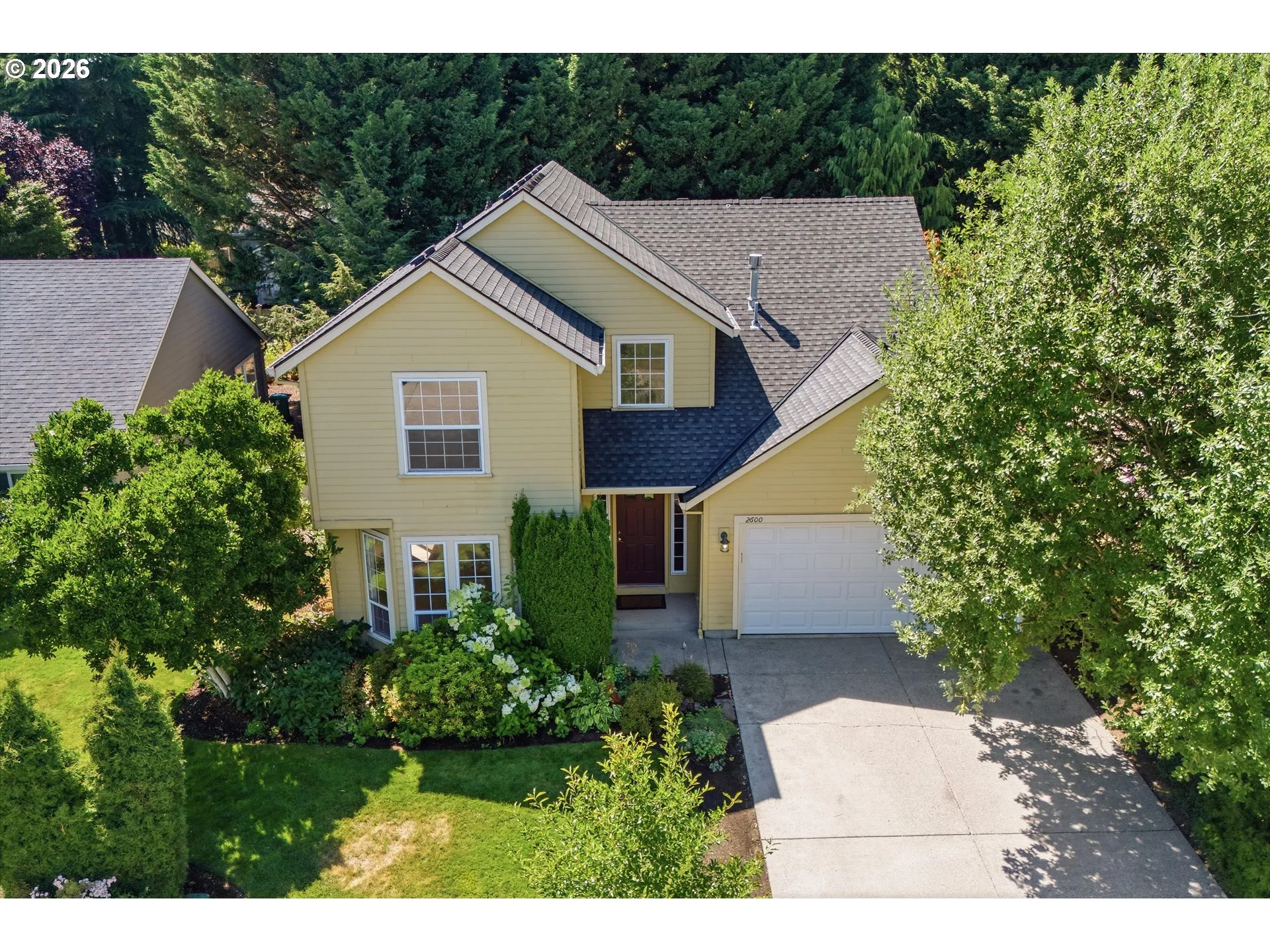 View-Front of house