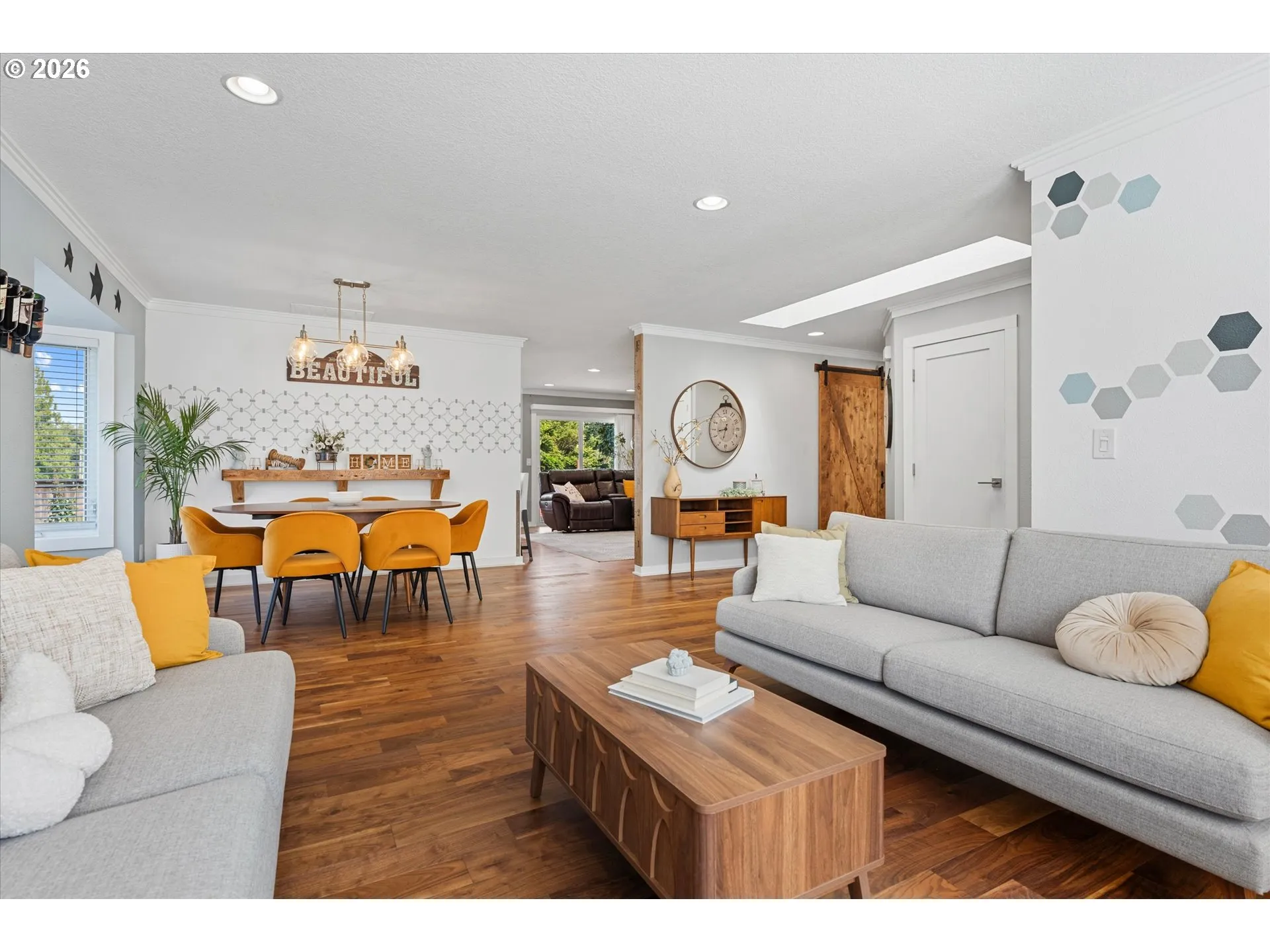 Living Room-View From