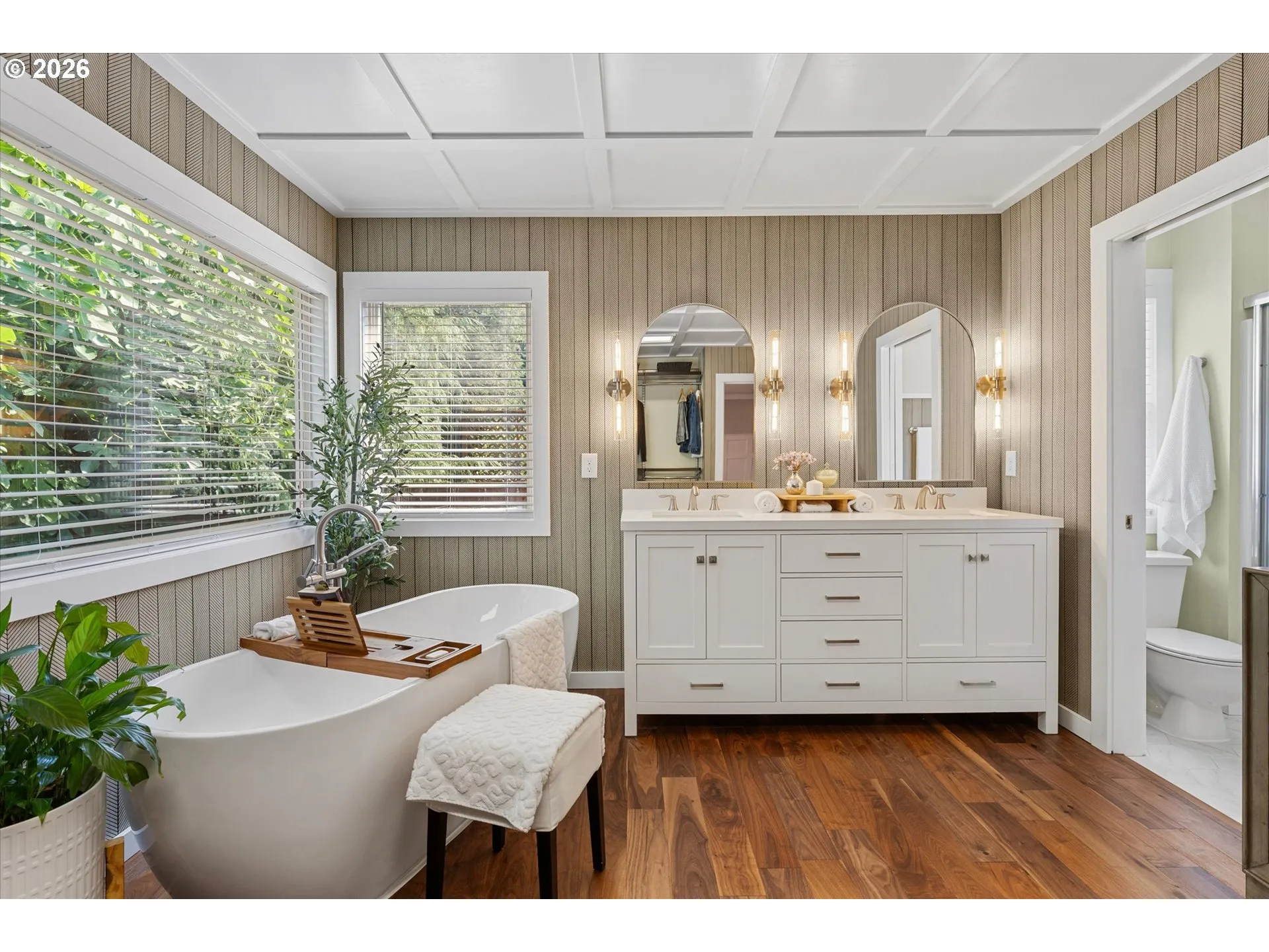Primary Bedroom-Attached Bathroom