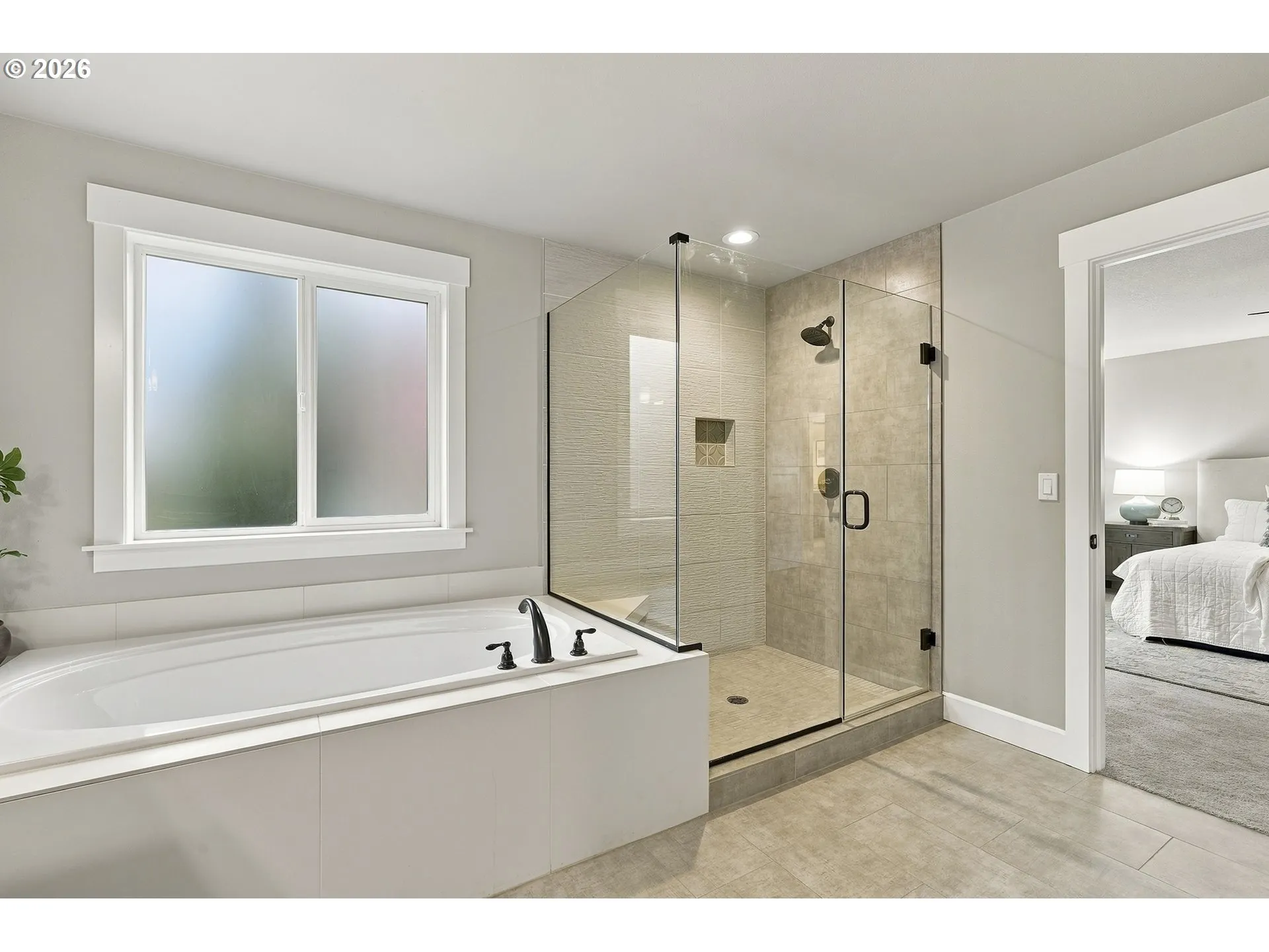 Bathroom, Attached-Walk in Shower