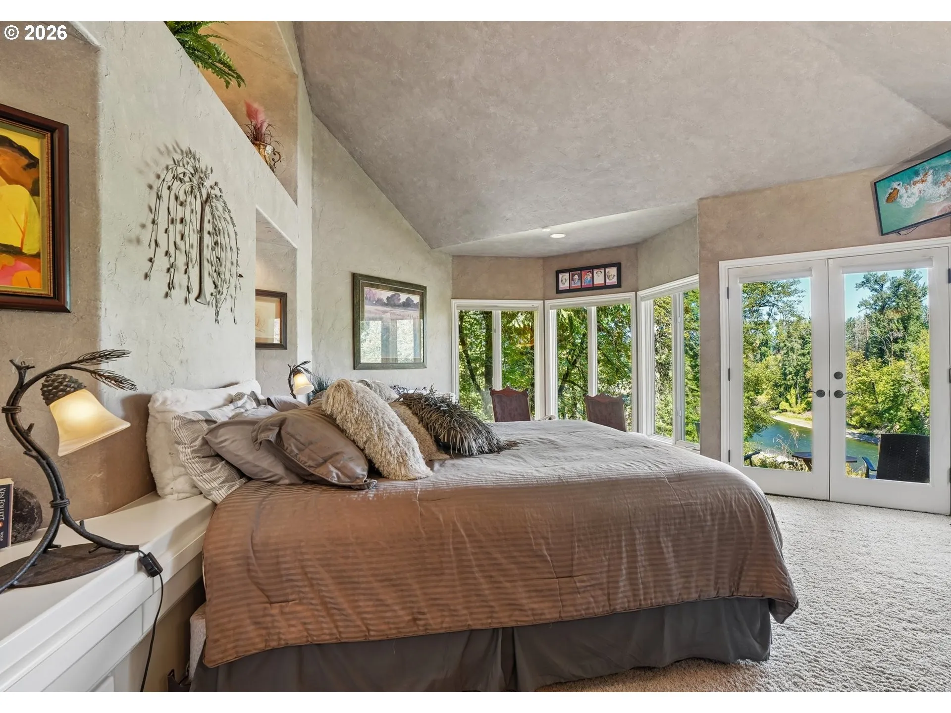 Bedroom, Owner's Suite-View From