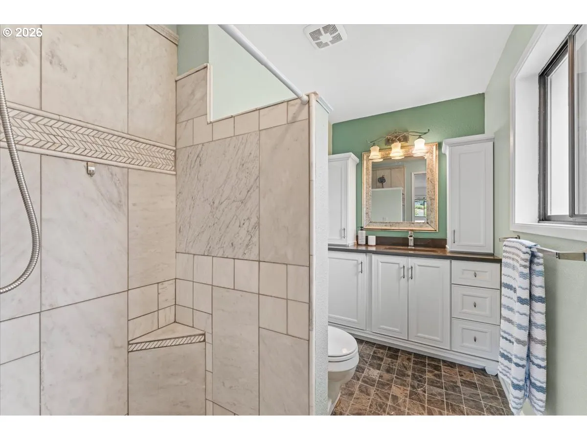 Bathroom, Attached-Walk in Shower