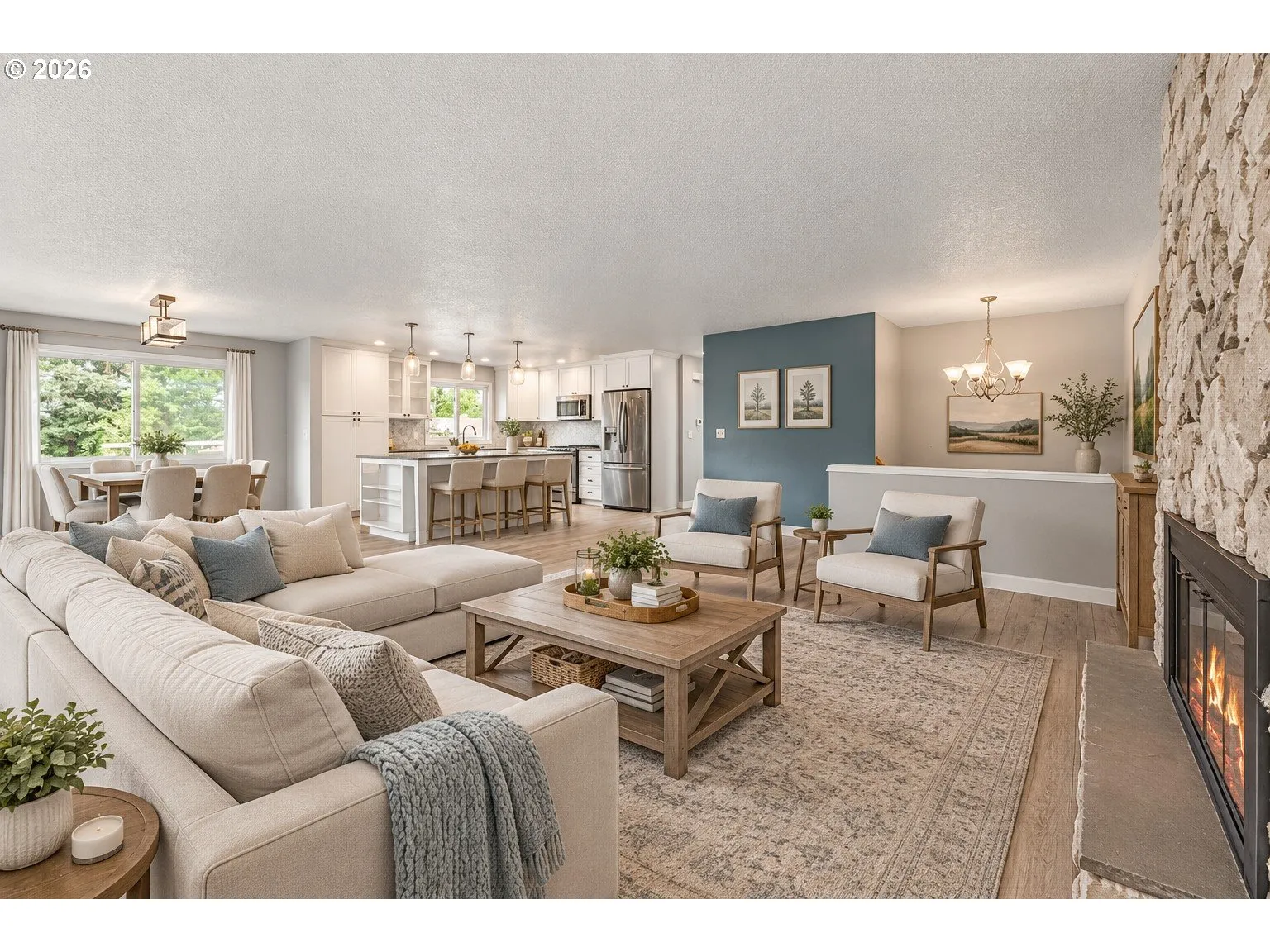 Kitchen/Living Room