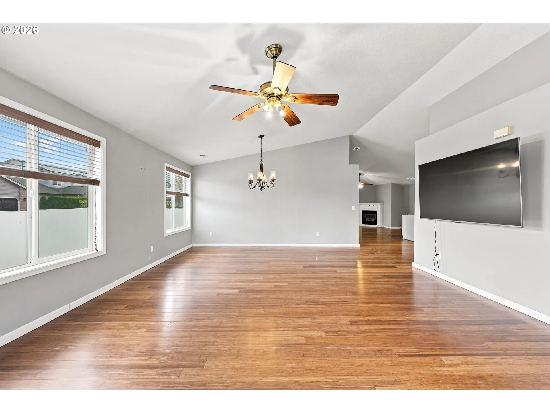 Living Room/Dining Room-Ceiling Fan