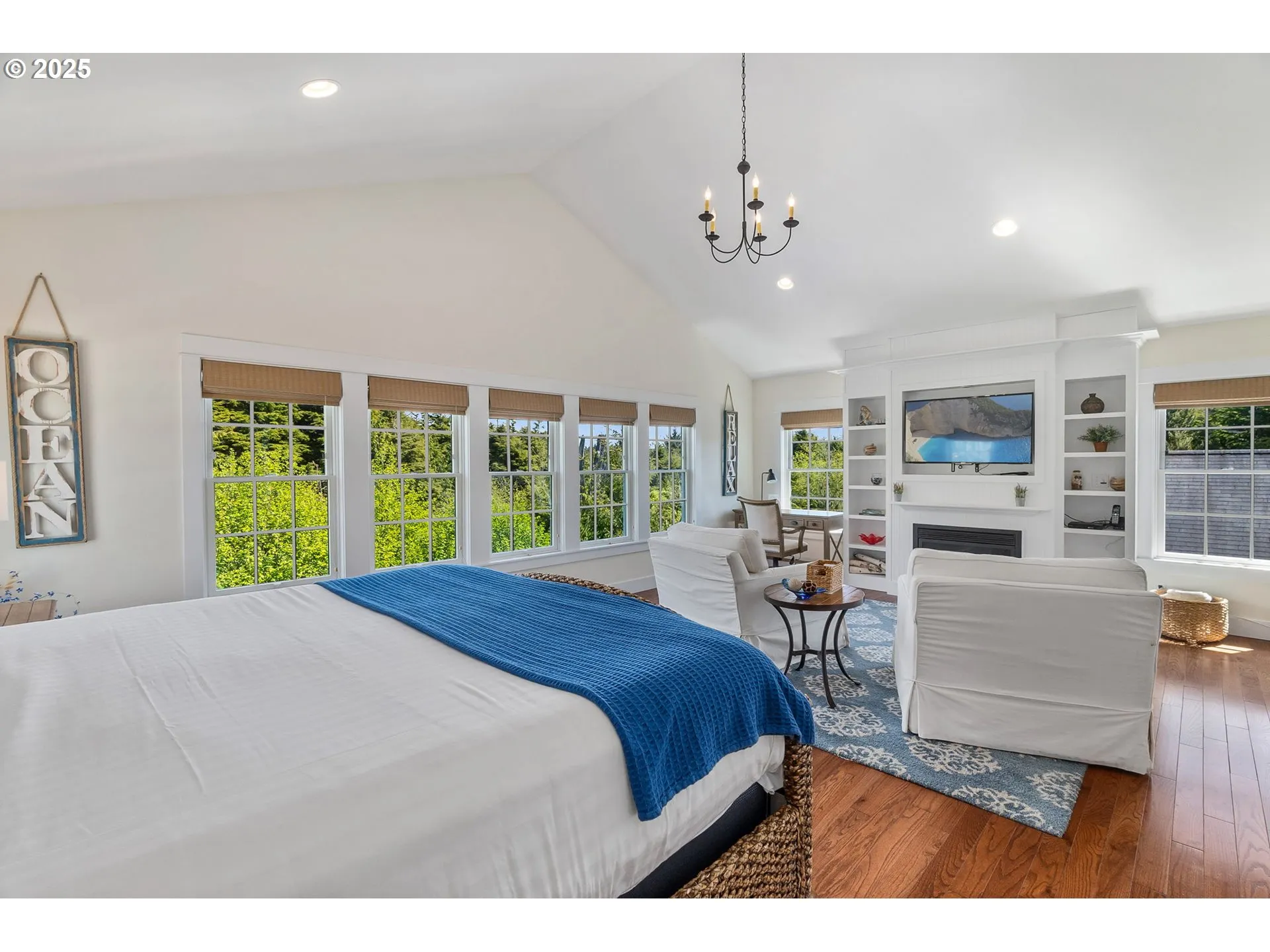 Bedroom-Vaulted Ceilings