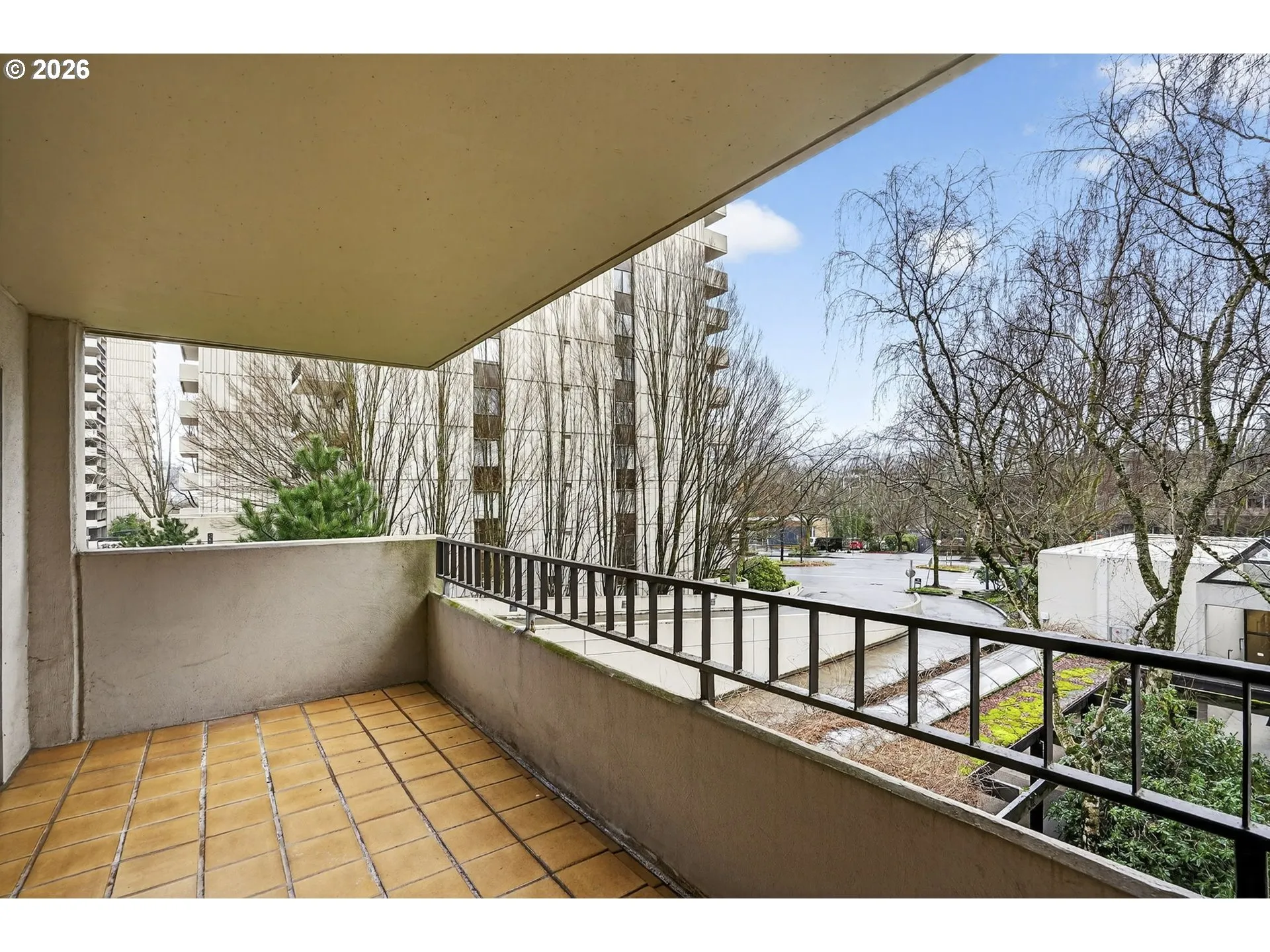 Balcony-East Facing