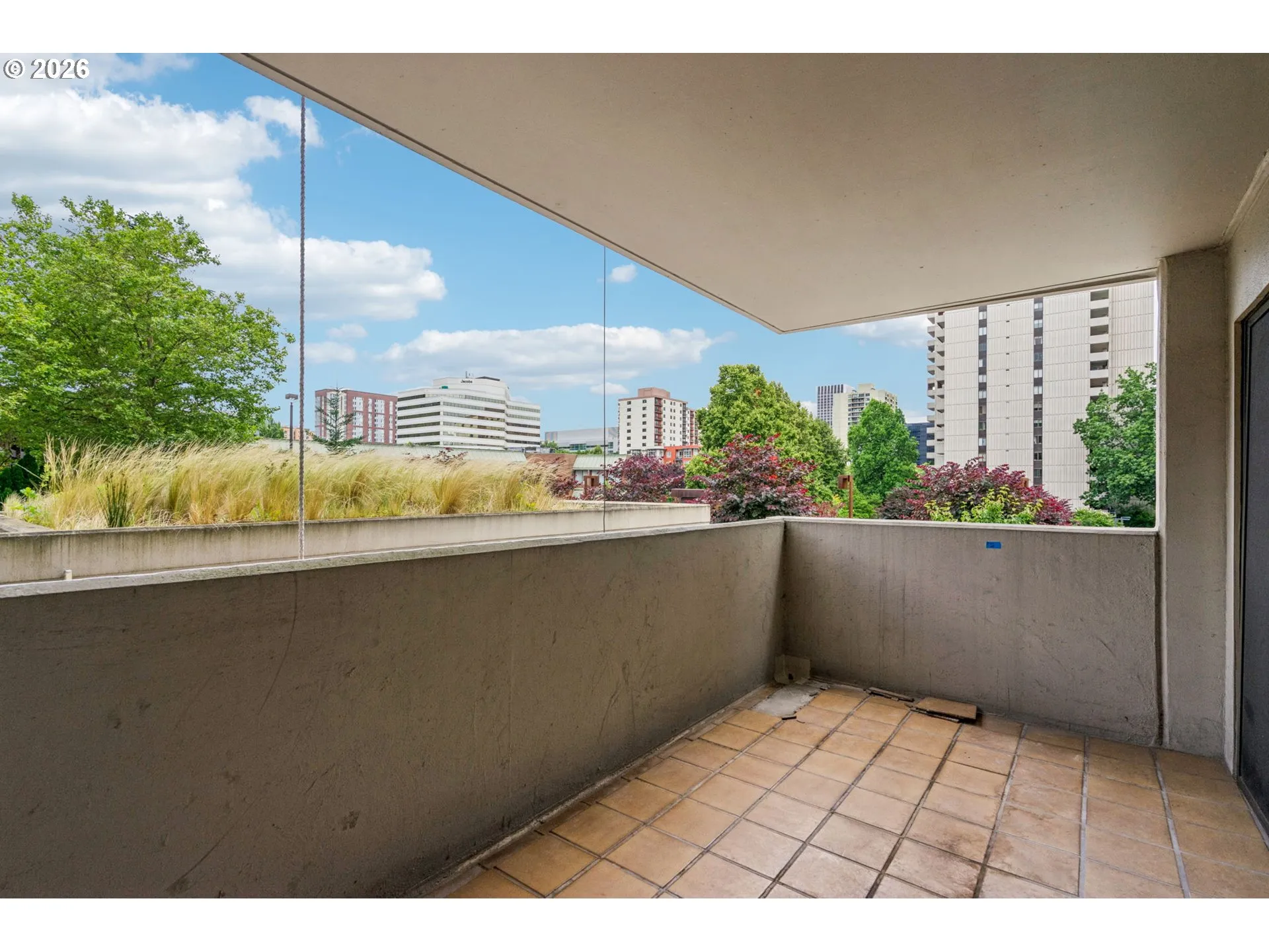 Balcony-West Facing