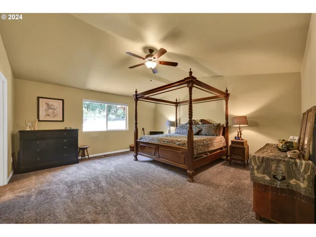 Owner's Suite Bedroom-Vaulted Ceilings