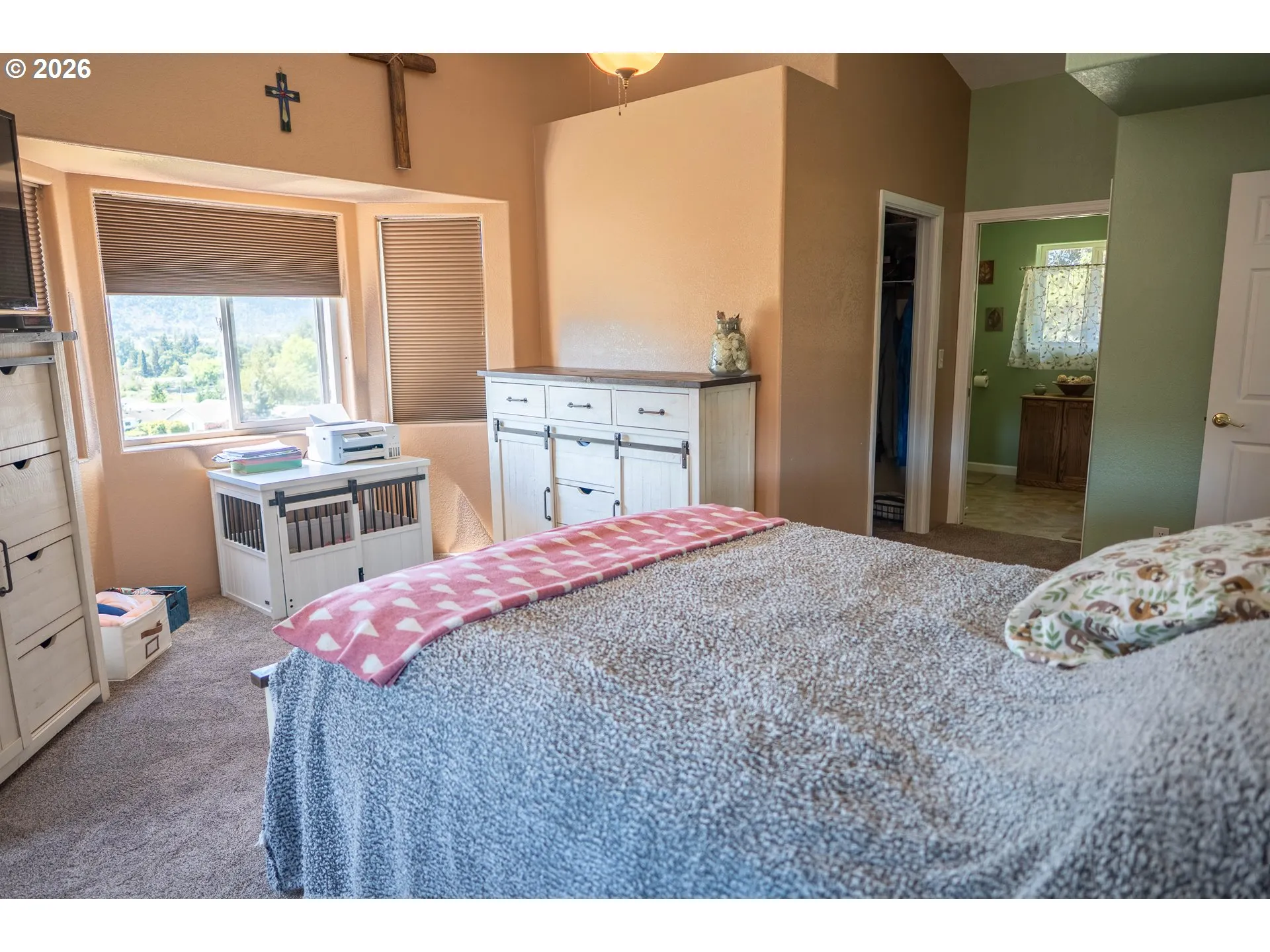 Bedroom, Primary-Ceiling Fan