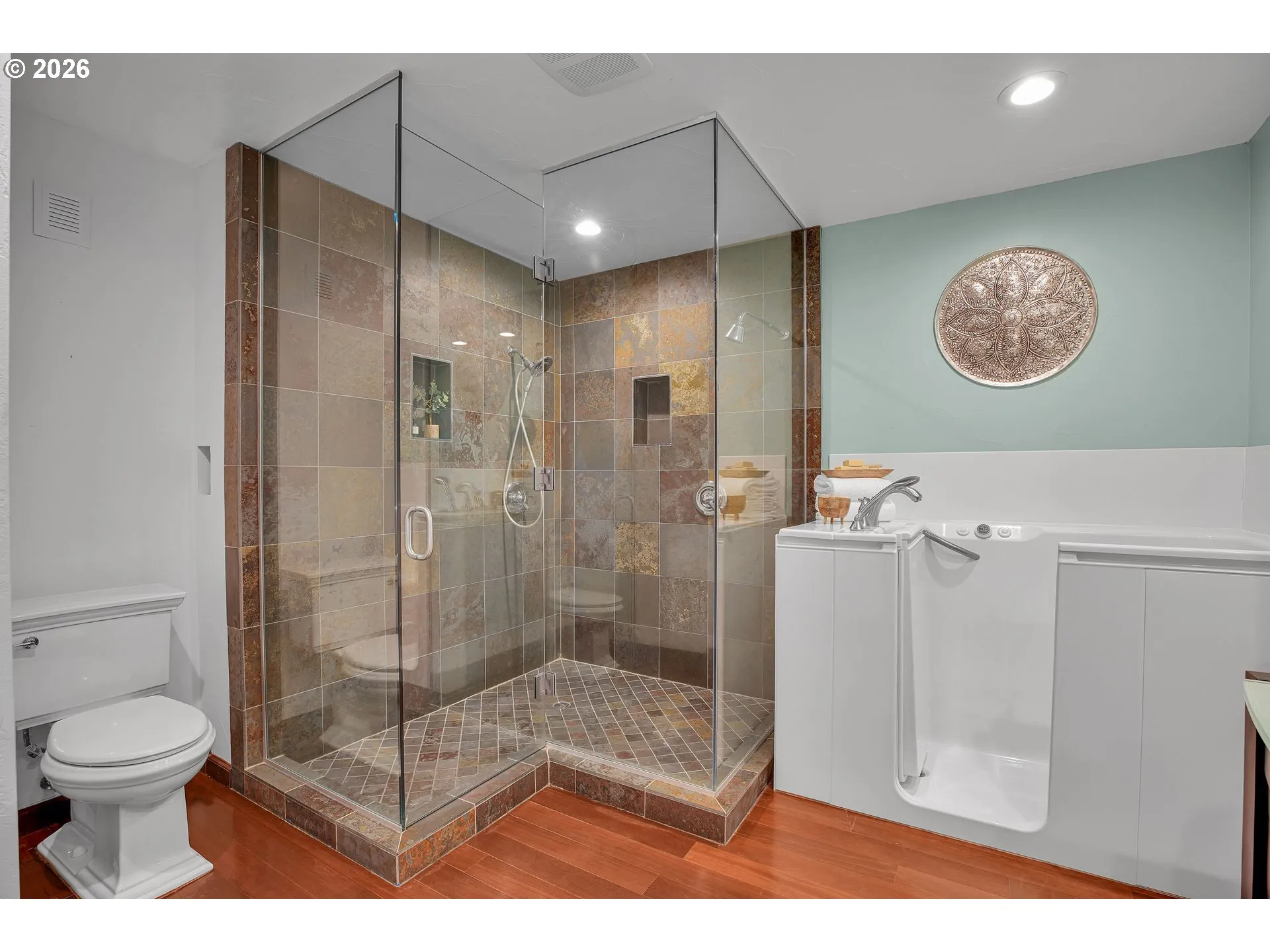 Bathroom, Attached-Walk in Shower