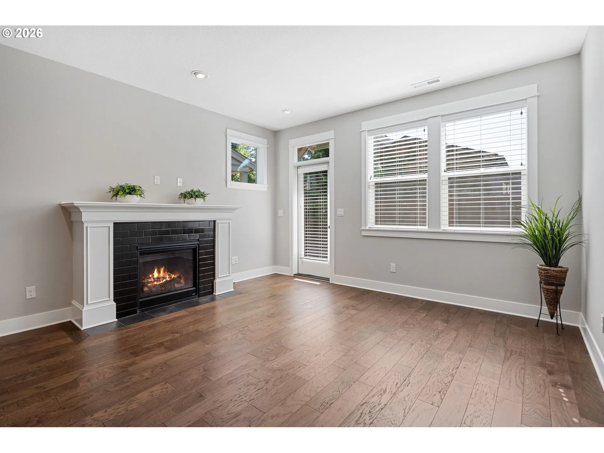 Living Room-Fireplace