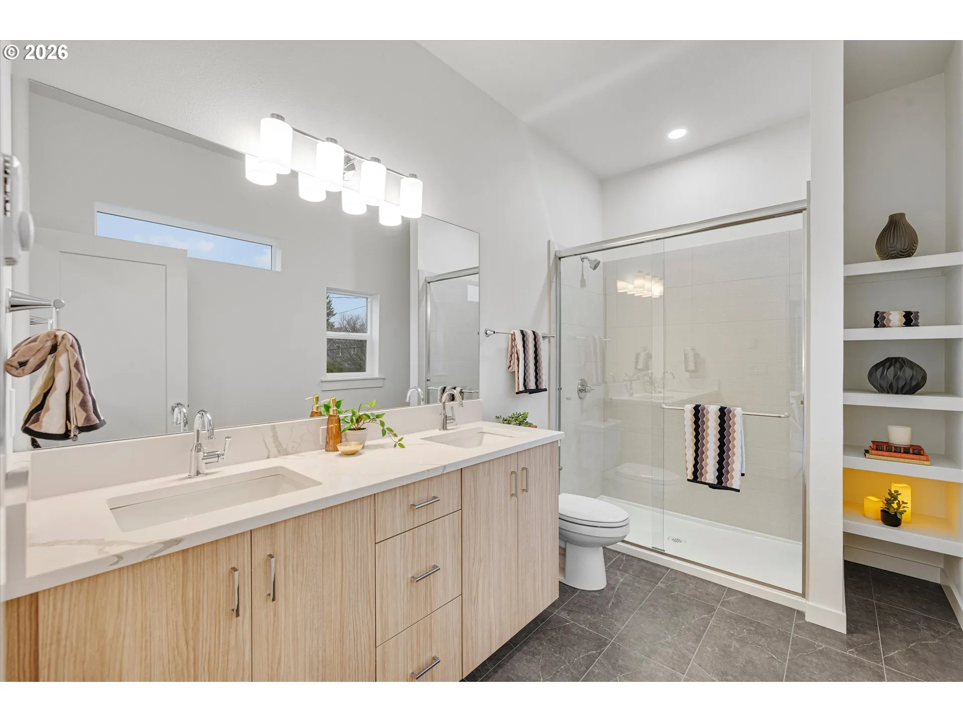 Bathroom, Attached-Walk in Shower