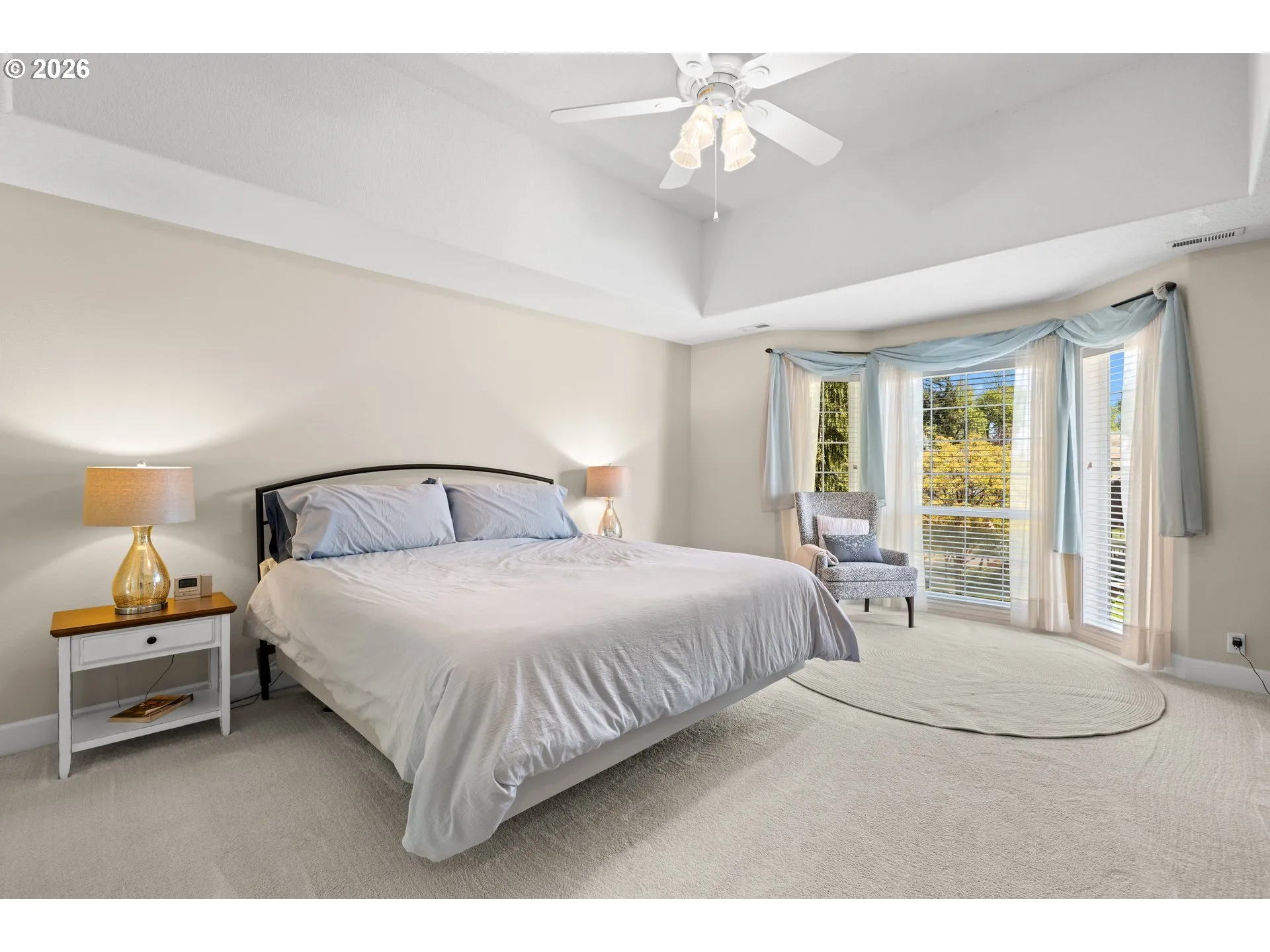 Primary Bedroom-Coffered Ceilings