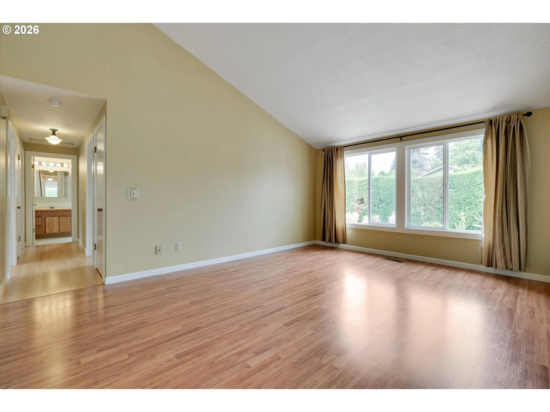Living Room-Vaulted Ceilings