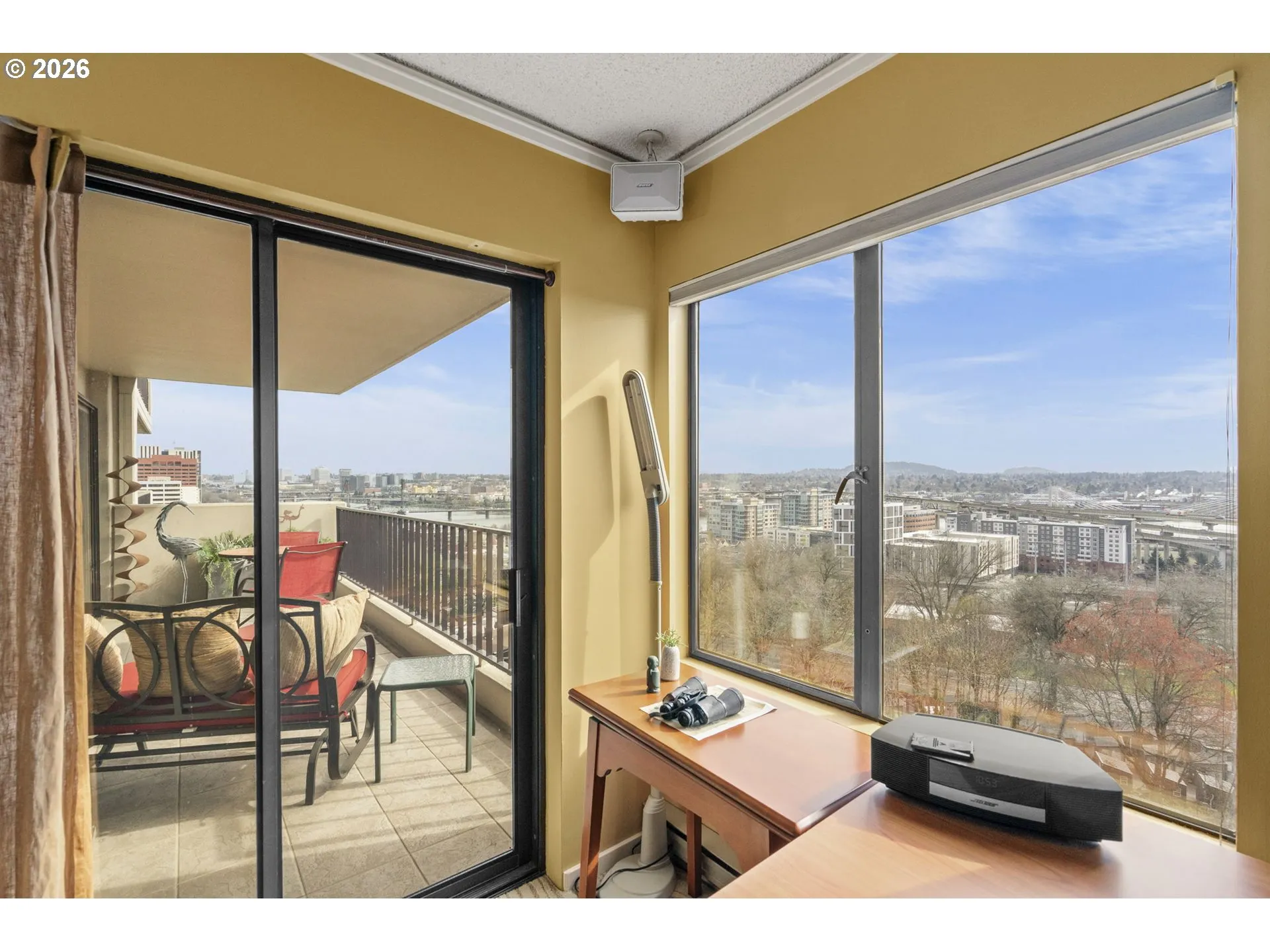 Bedroom, Owner's Suite-View From