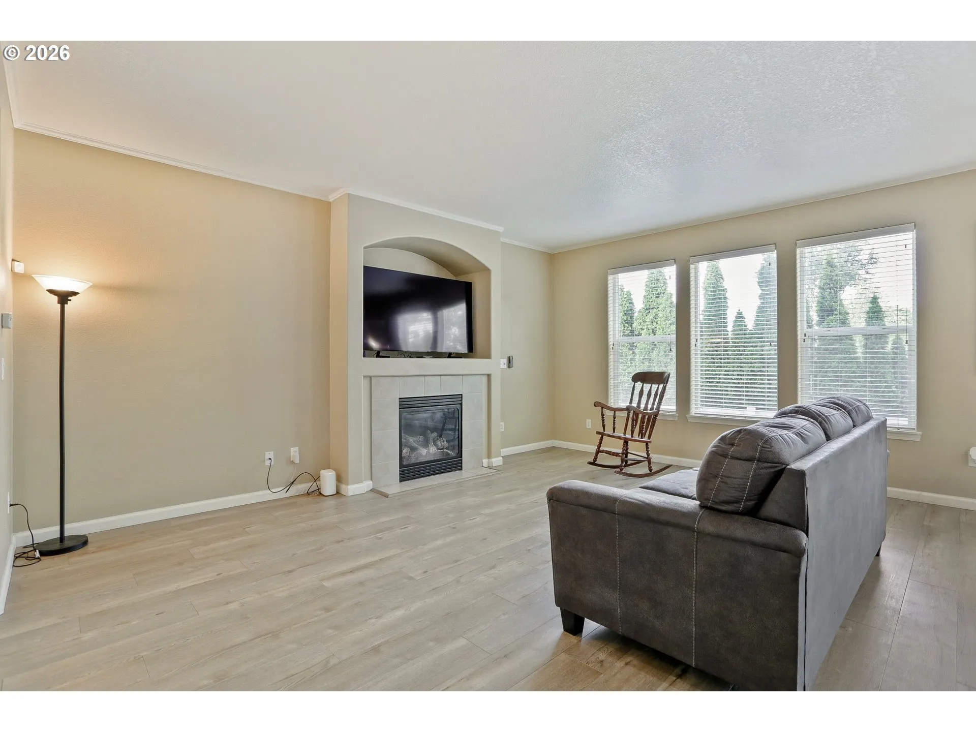 Living Room-Fireplace