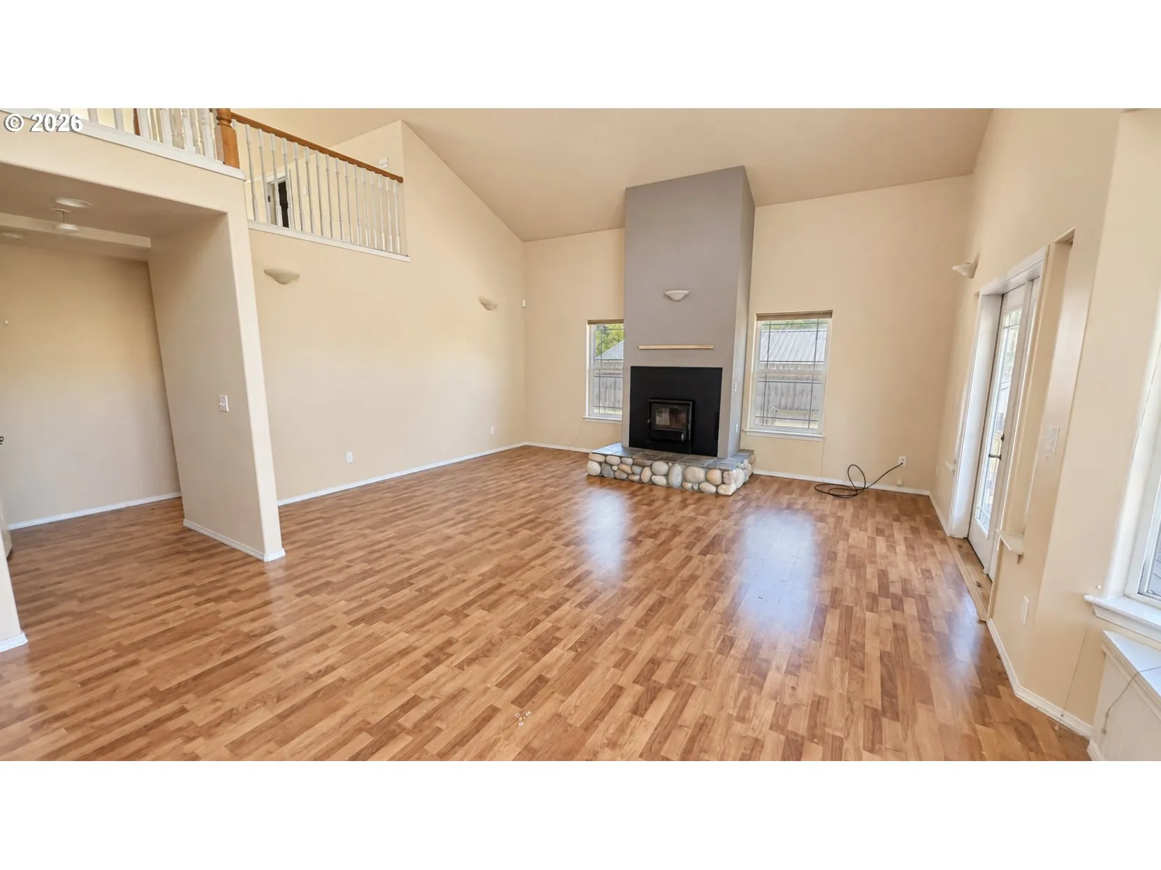 Living Room-Fireplace