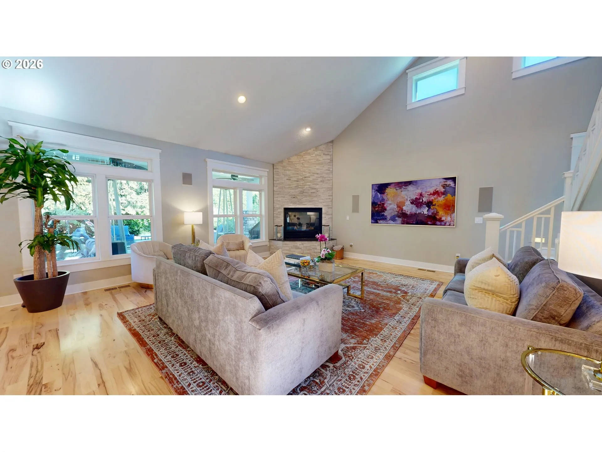 Living Room-View From