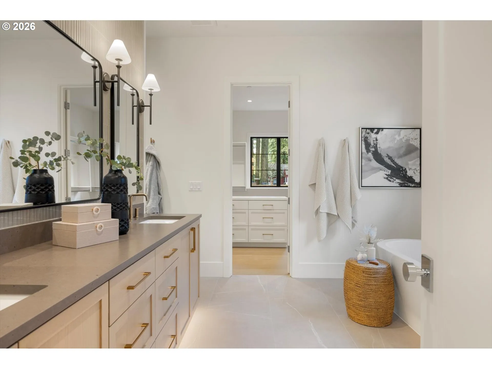Owner's Suite Bathroom-Double Sinks