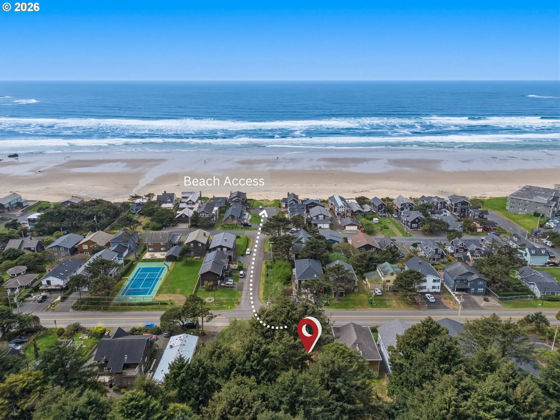 Beach Access-Aerial