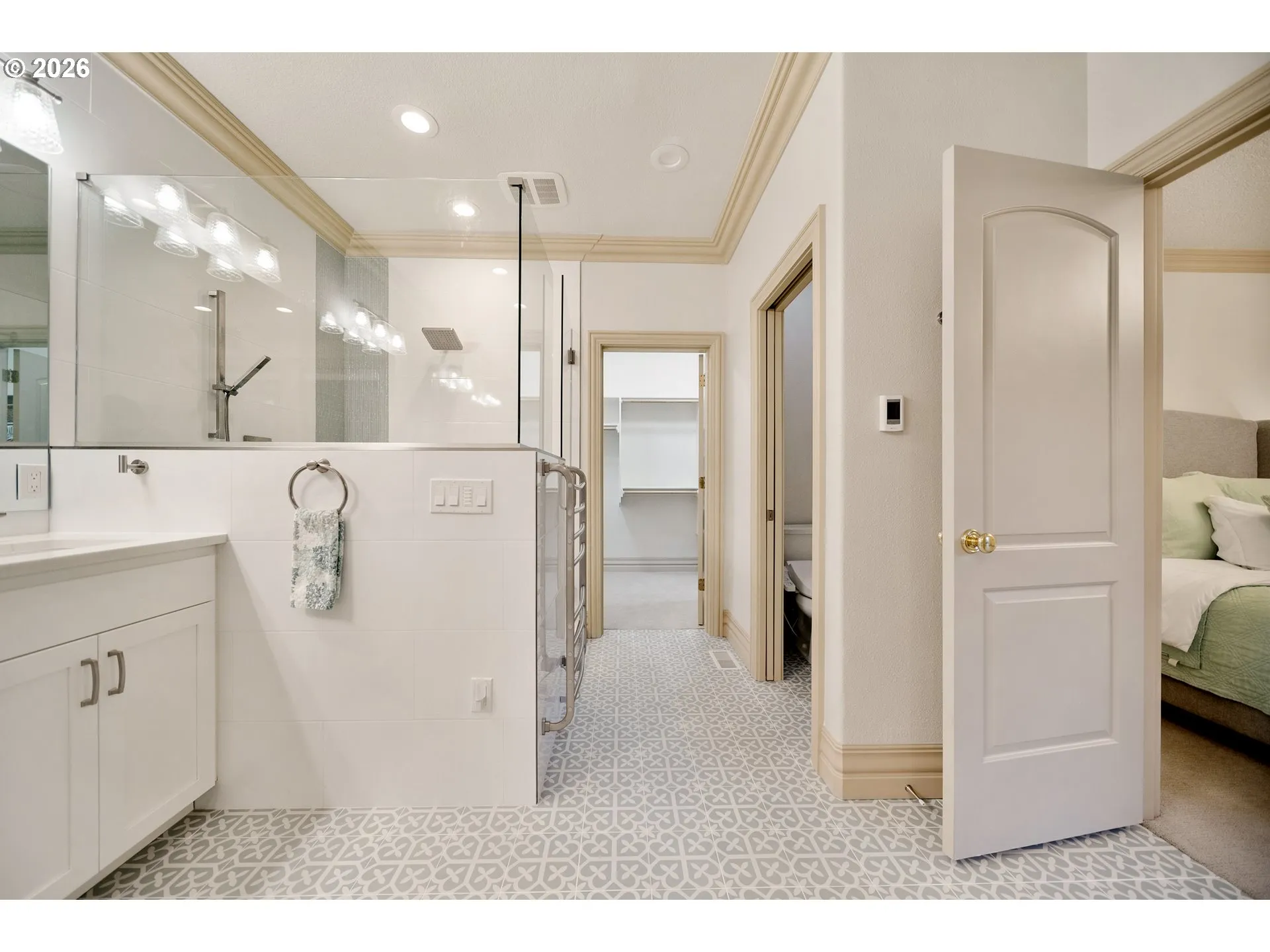 Primary Bedroom-Attached Bathroom