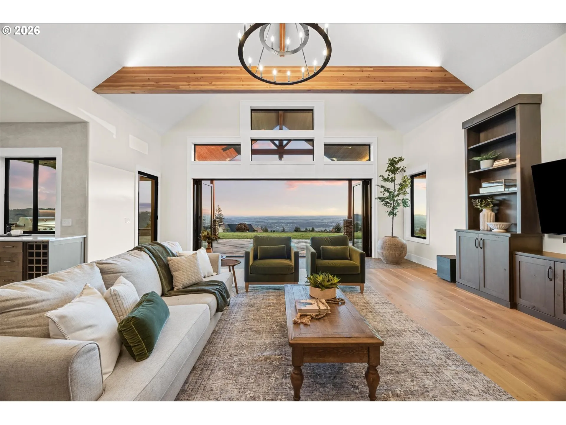 Living Room-View From