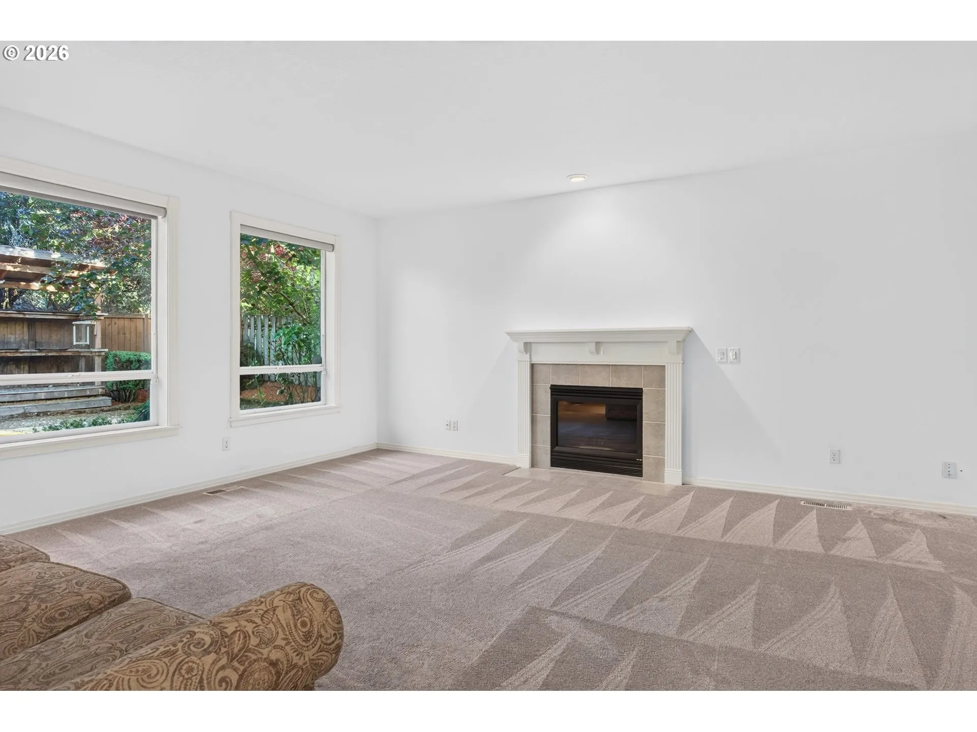 Living Room-Fireplace